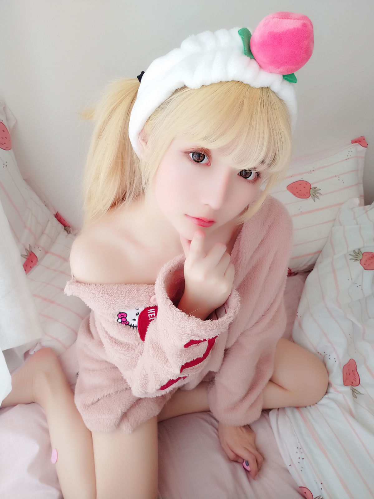 [萝莉COS] 星之迟迟 VOL.01 粉红泡泡包 Cosplay-第40张