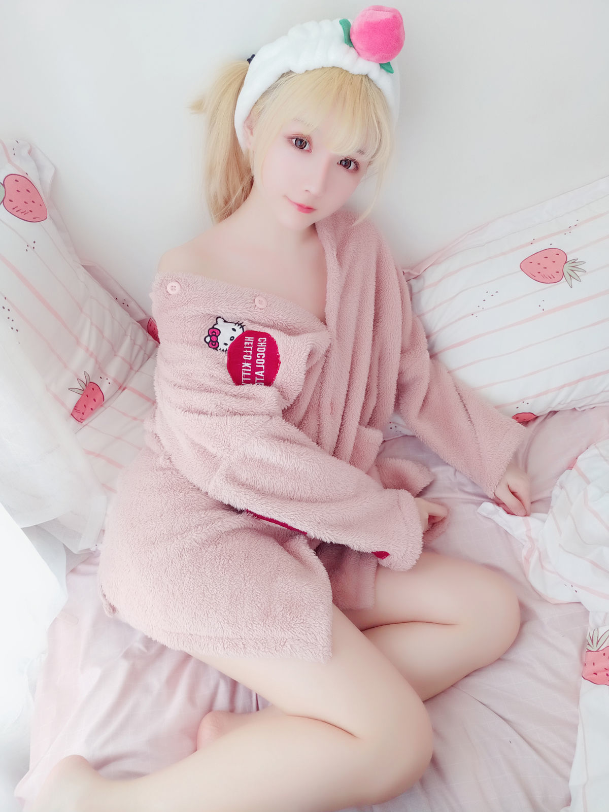 [萝莉COS] 星之迟迟 VOL.01 粉红泡泡包 Cosplay-第41张
