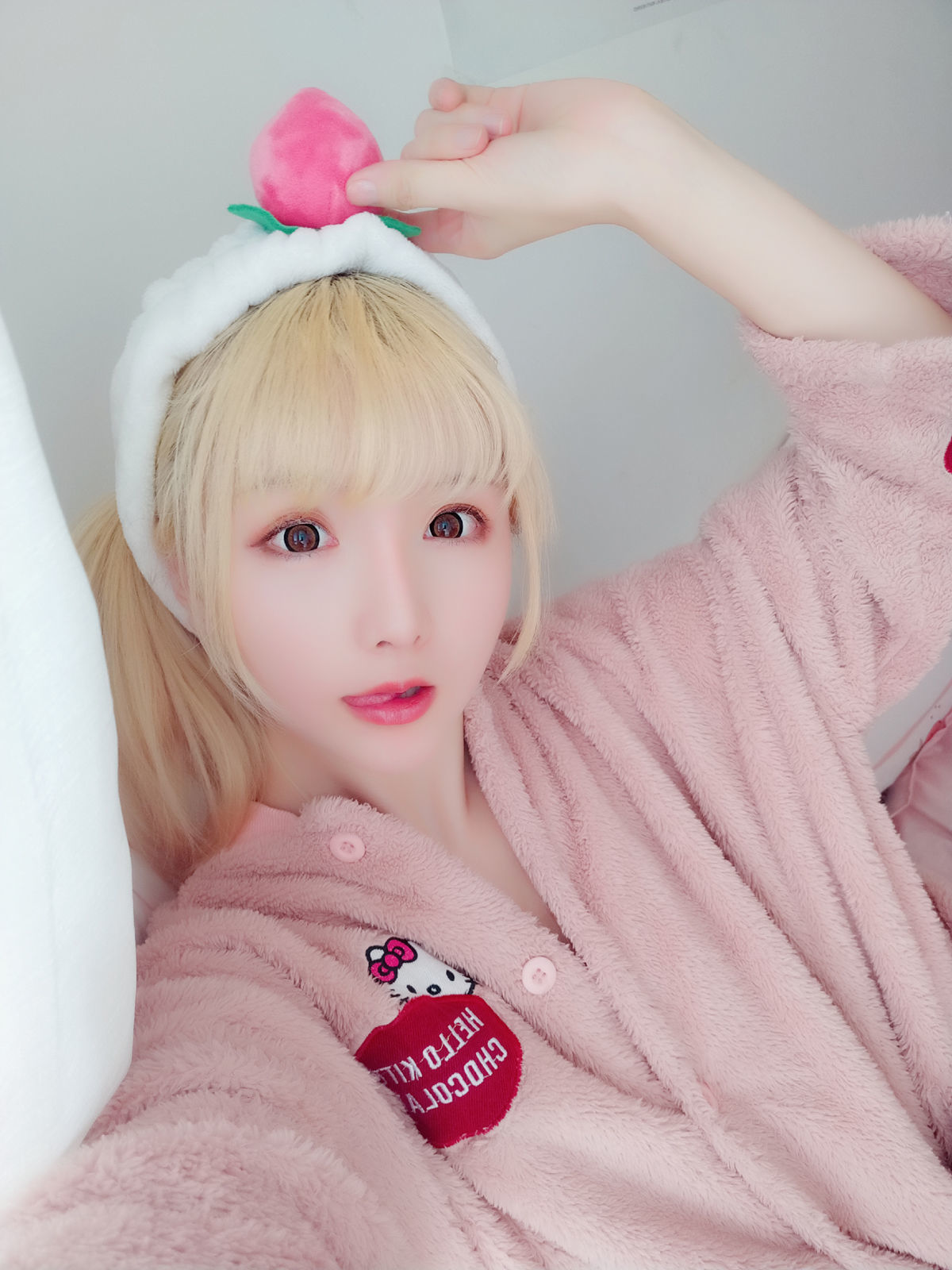 [萝莉COS] 星之迟迟 VOL.01 粉红泡泡包 Cosplay-第36张