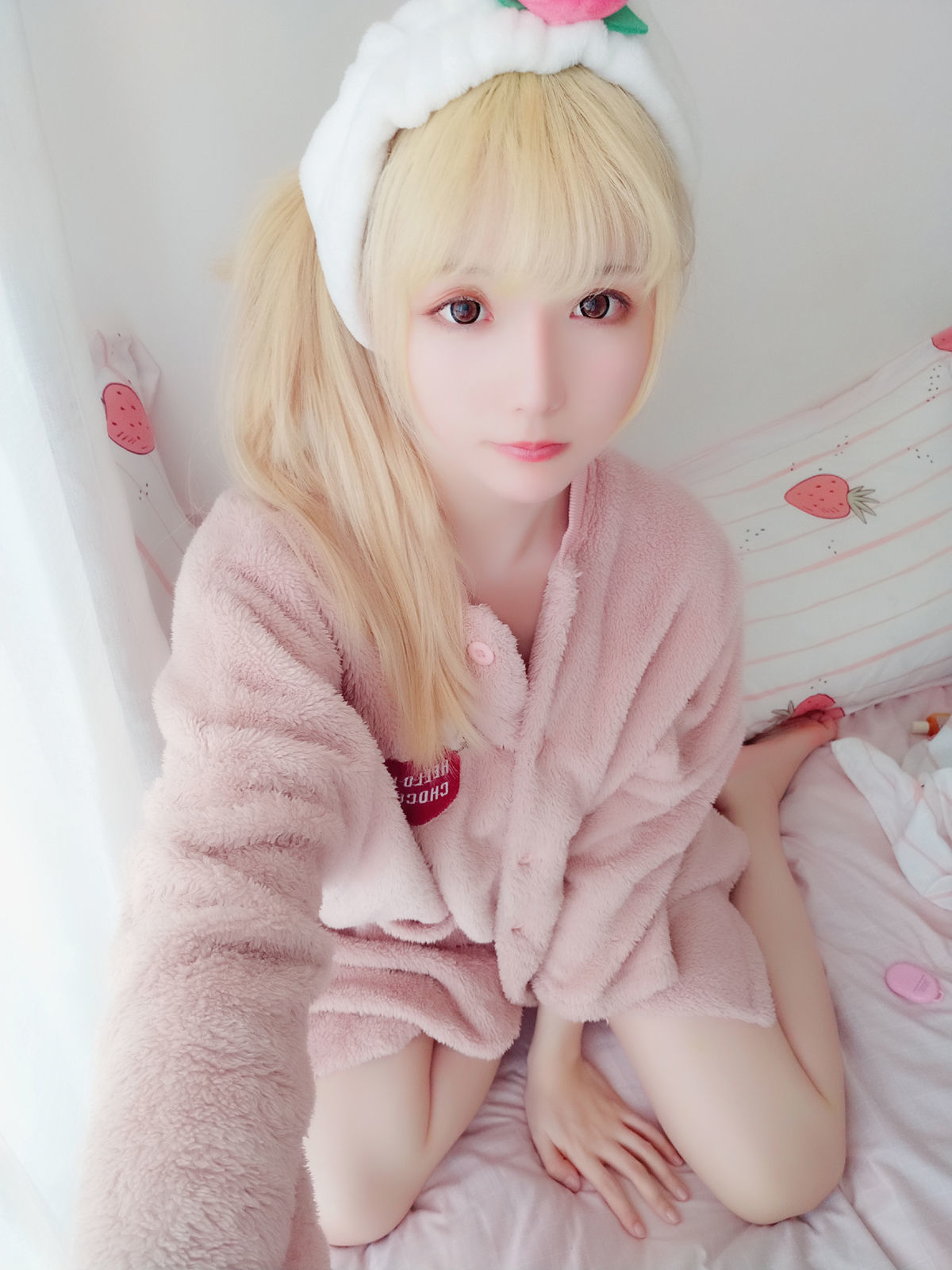 [萝莉COS] 星之迟迟 VOL.01 粉红泡泡包 Cosplay-第33张