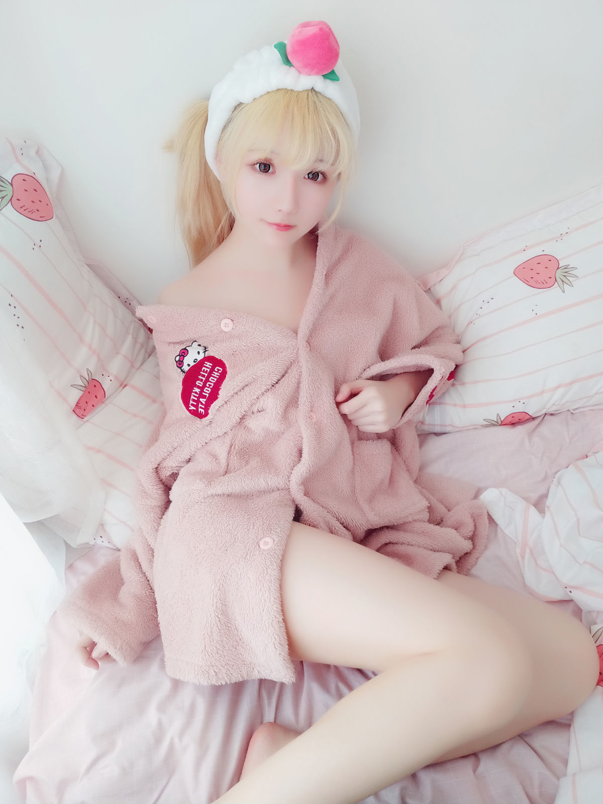 [萝莉COS] 星之迟迟 VOL.01 粉红泡泡包 Cosplay-第19张