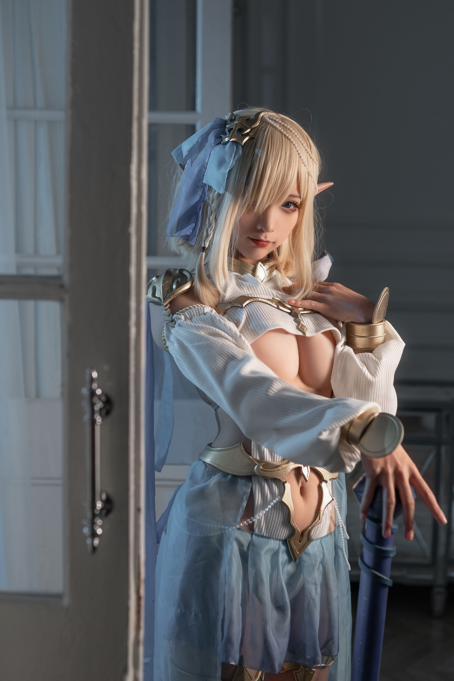 动漫博主蠢沫沫 – 精灵村 第五村人 Cosplay-第37张