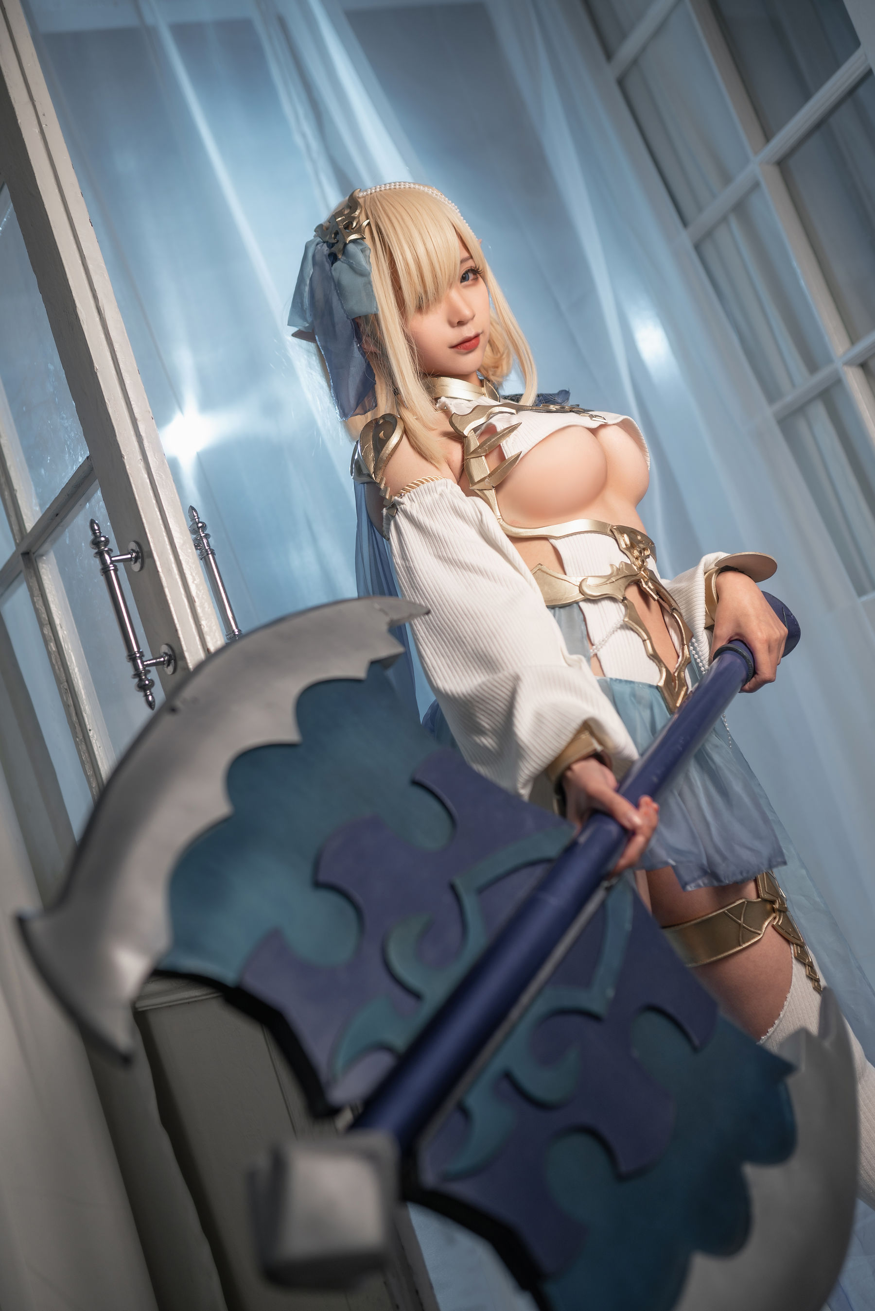 动漫博主蠢沫沫 – 精灵村 第五村人 Cosplay-第18张