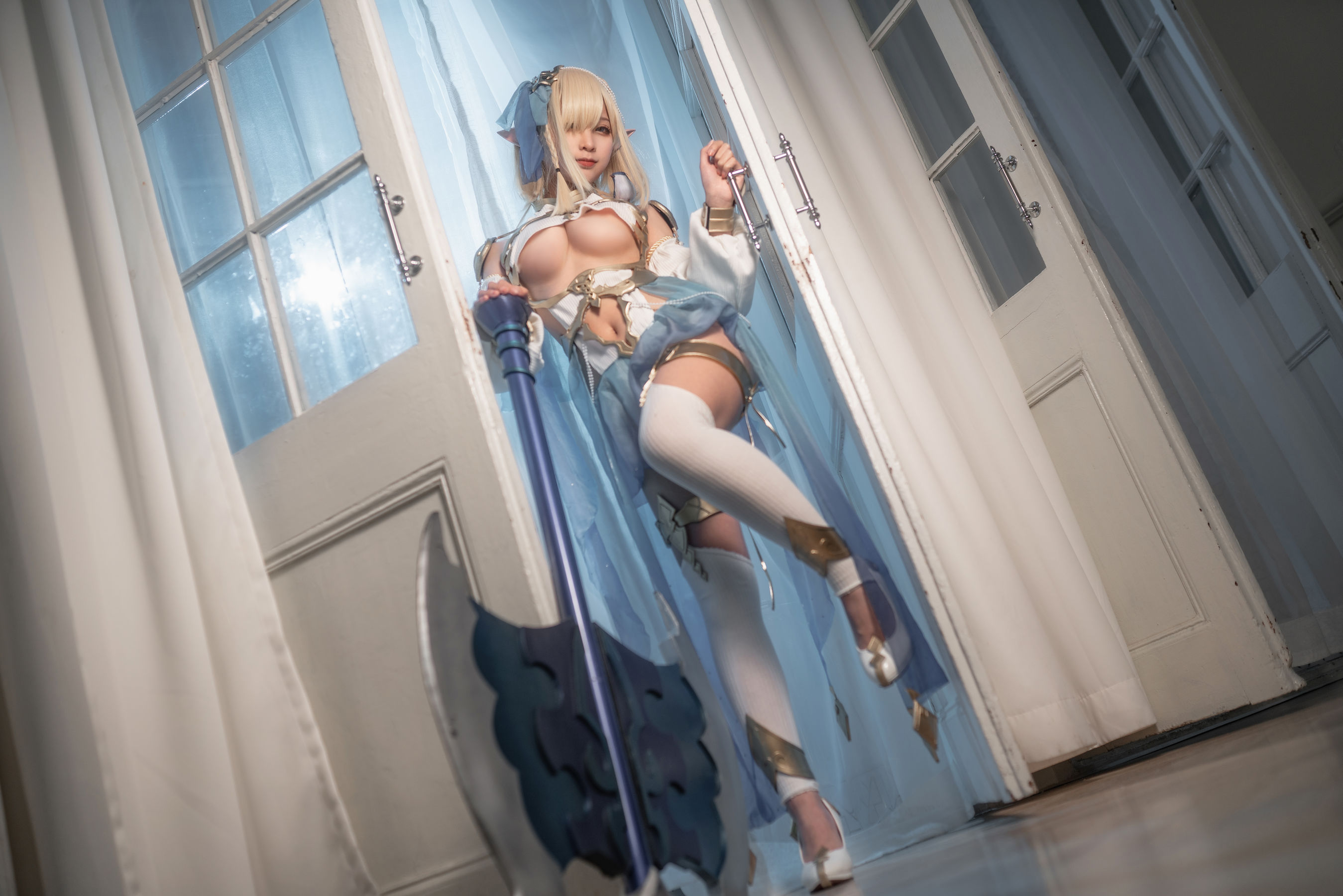 动漫博主蠢沫沫 – 精灵村 第五村人 Cosplay-第13张