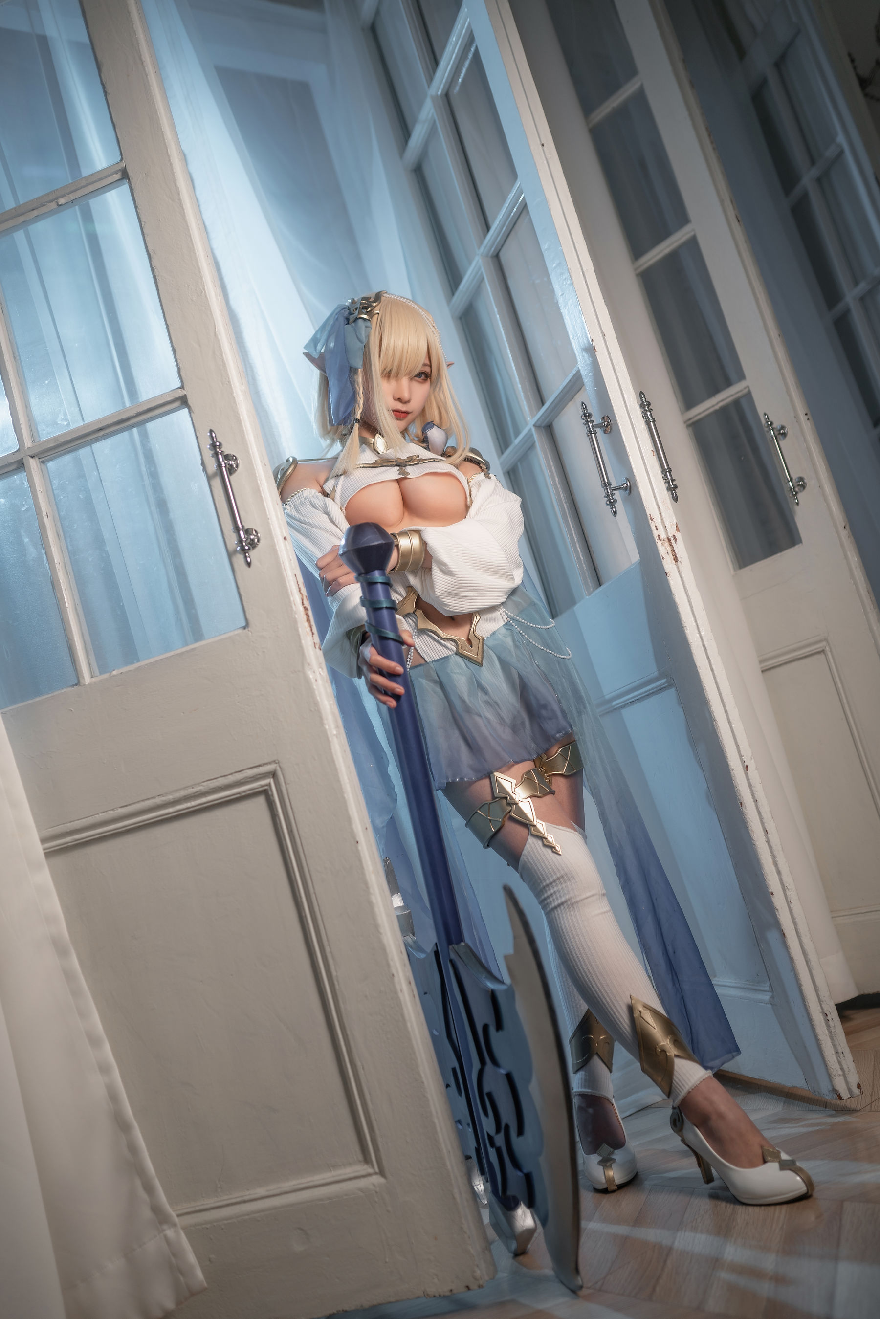 动漫博主蠢沫沫 – 精灵村 第五村人 Cosplay-第12张