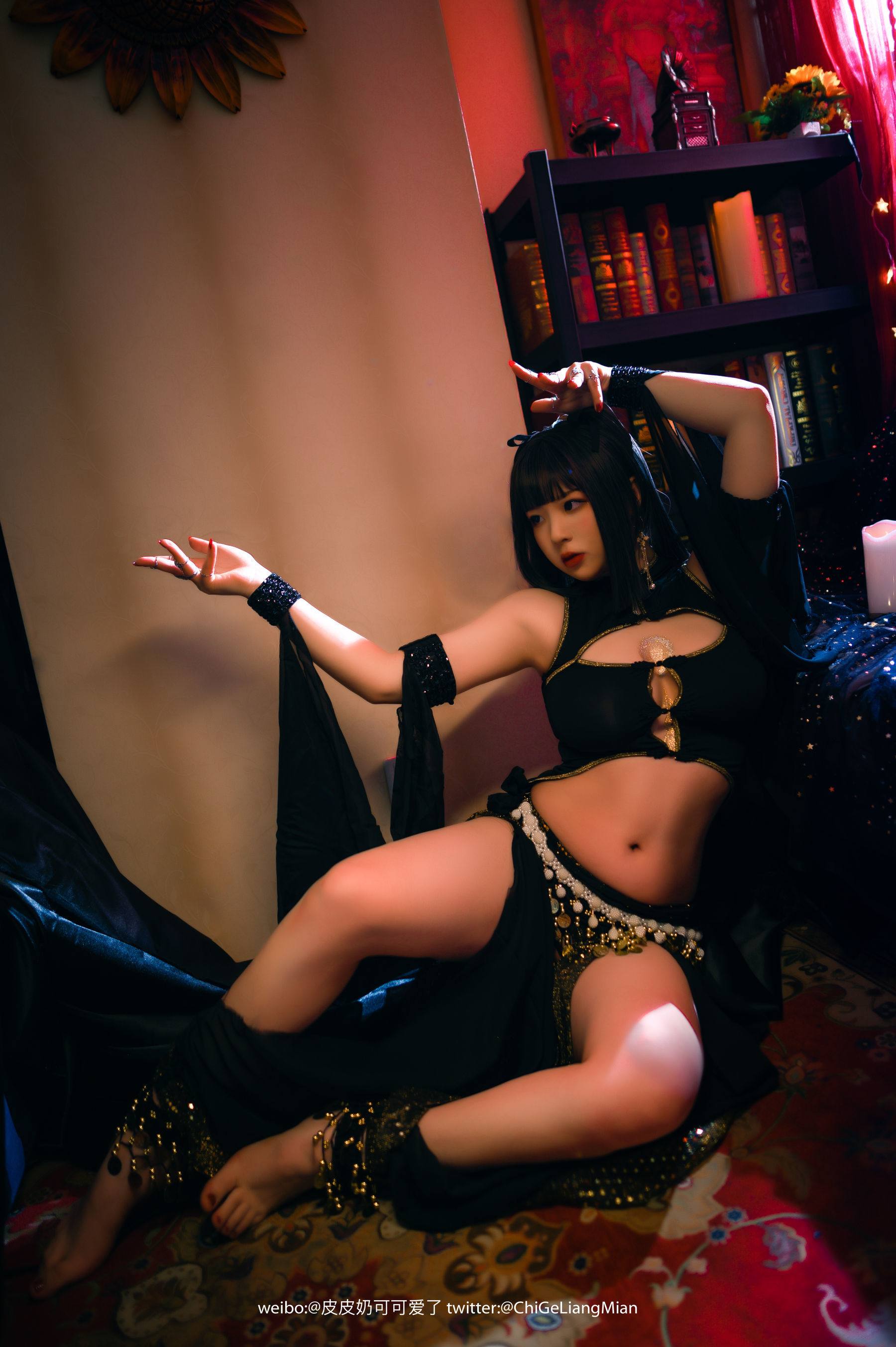 皮皮奶可可爱了啦 舞娘 Cosplay-第47张