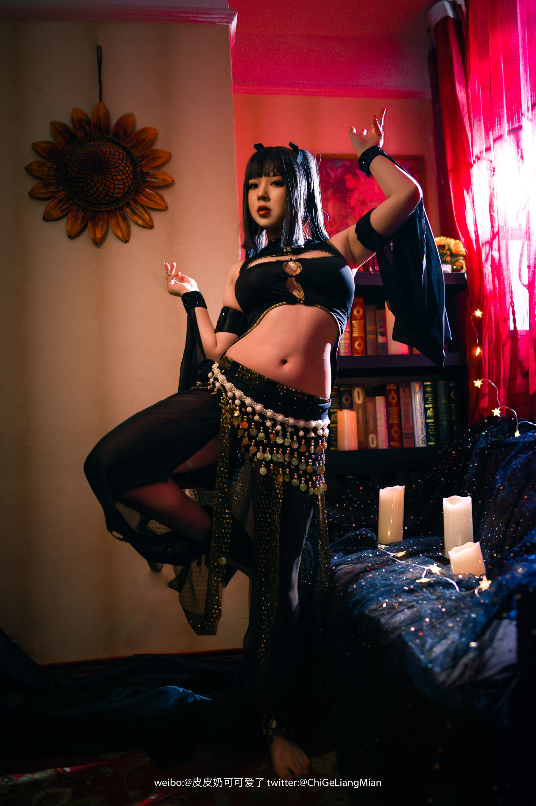 皮皮奶可可爱了啦 舞娘 Cosplay-第44张