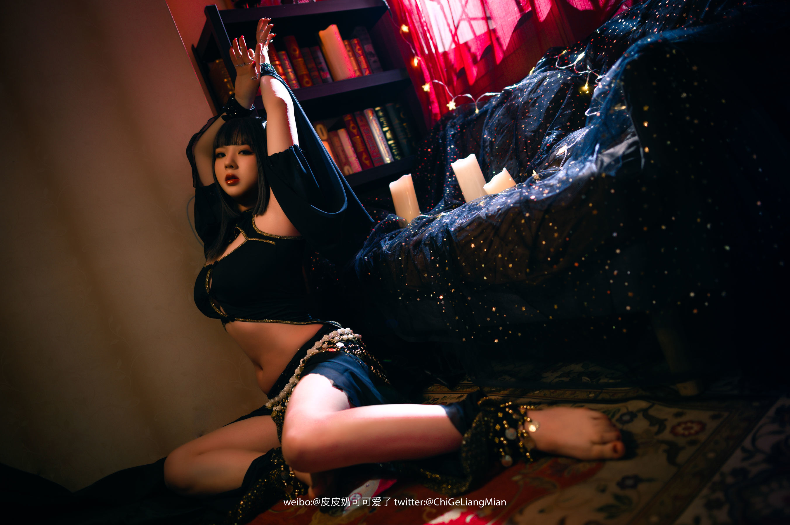 皮皮奶可可爱了啦 舞娘 Cosplay-第46张