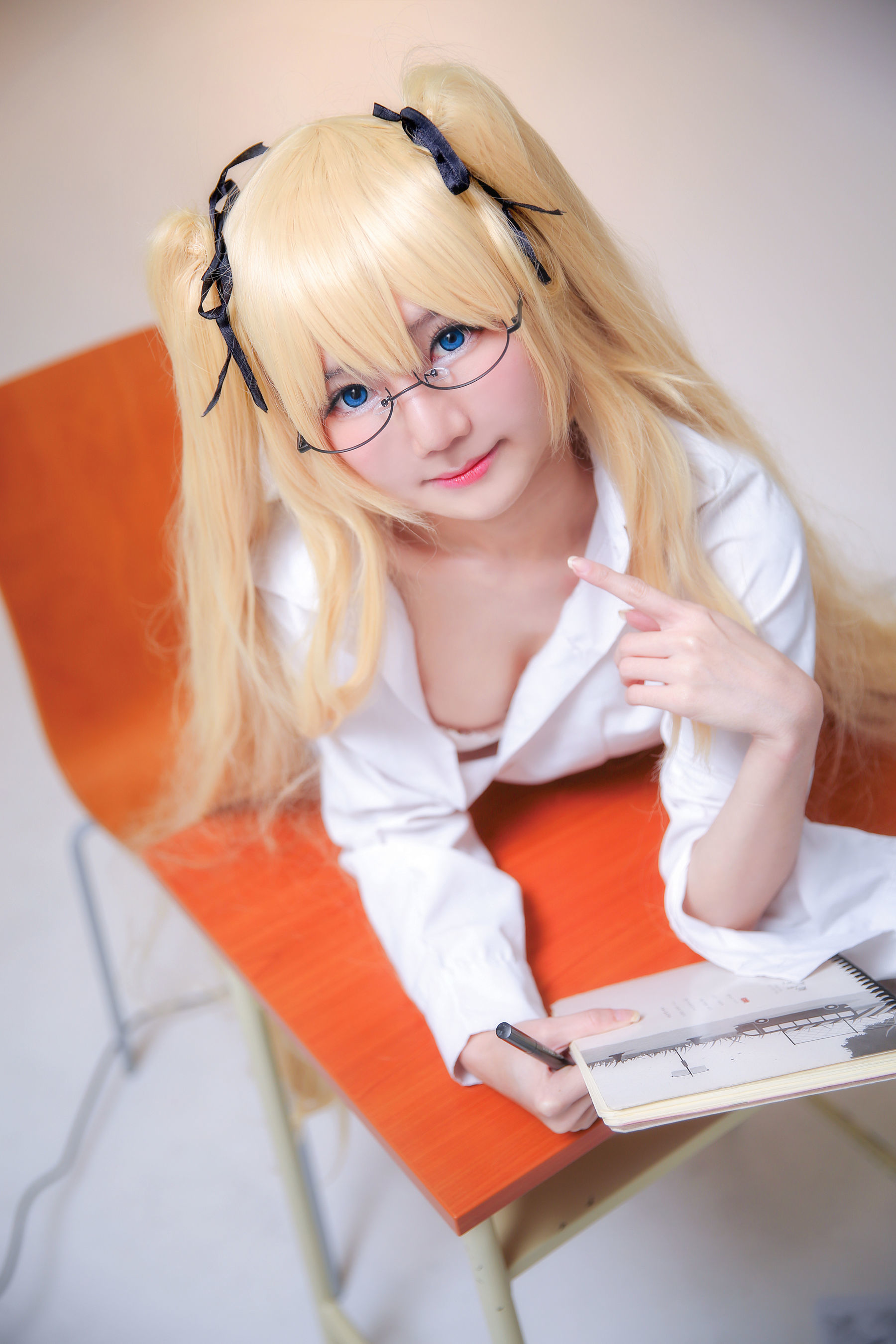 Sally Dorasnow – Eriri School Girl Cosplay-第42张
