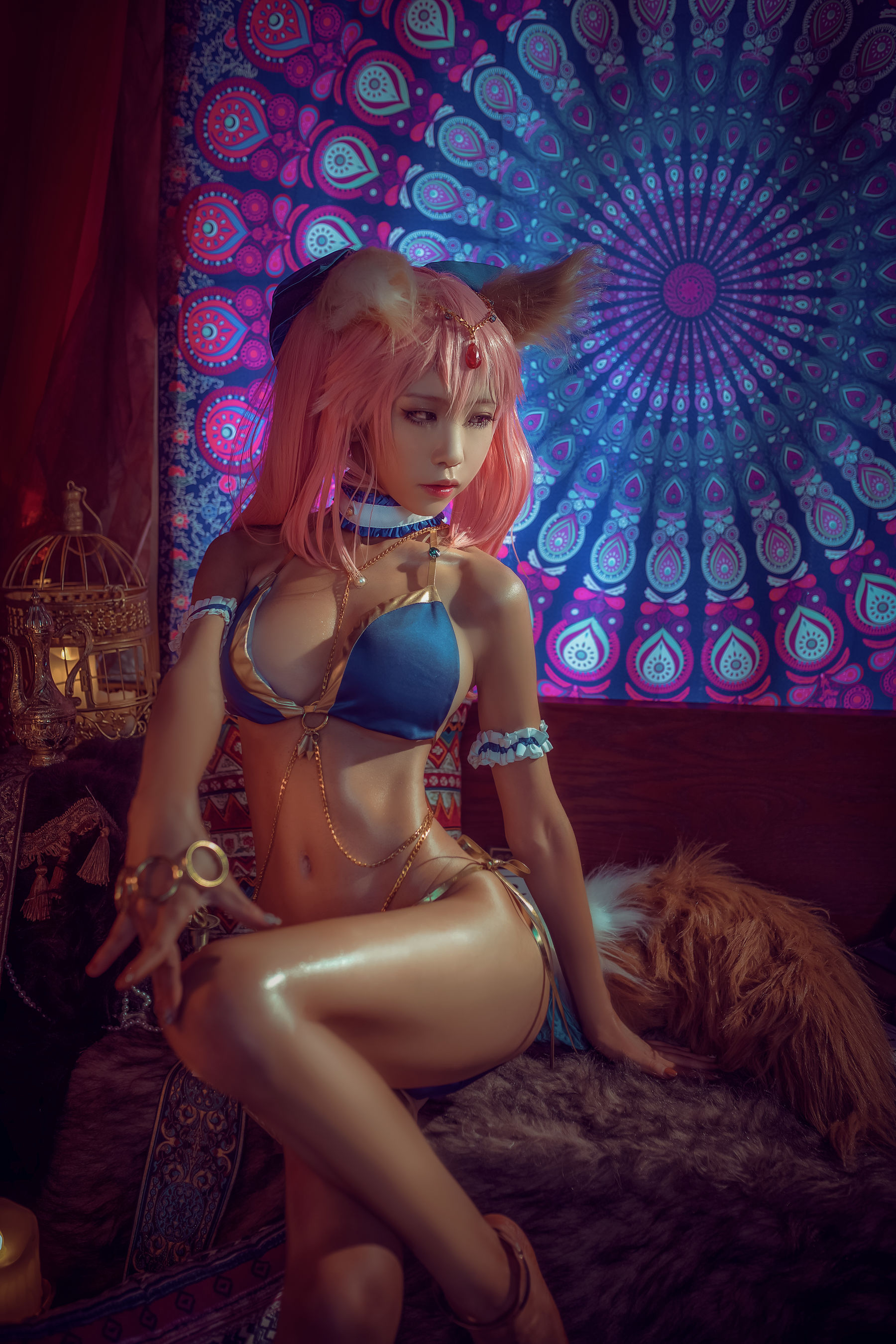 动漫博主水淼aqua 阿拉伯 Cosplay-第3张