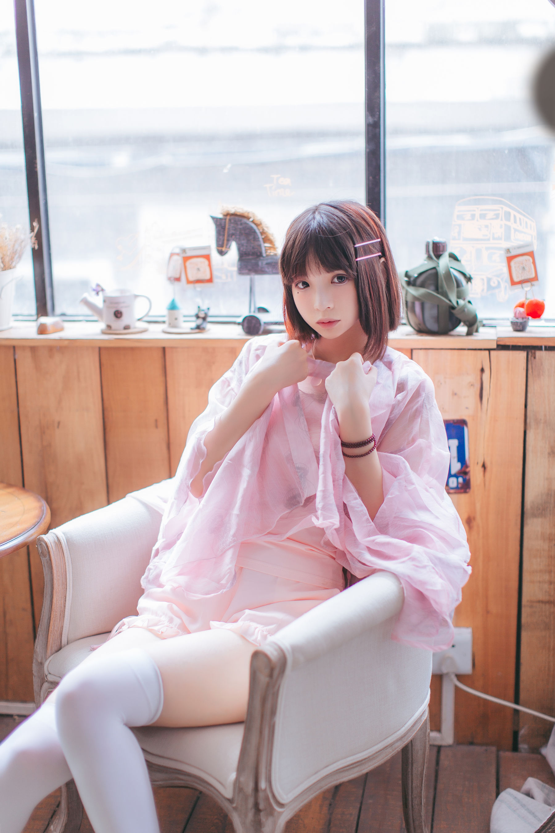 [萝莉COS] 疯猫ss《水手服和睡衣》 Cosplay-第51张