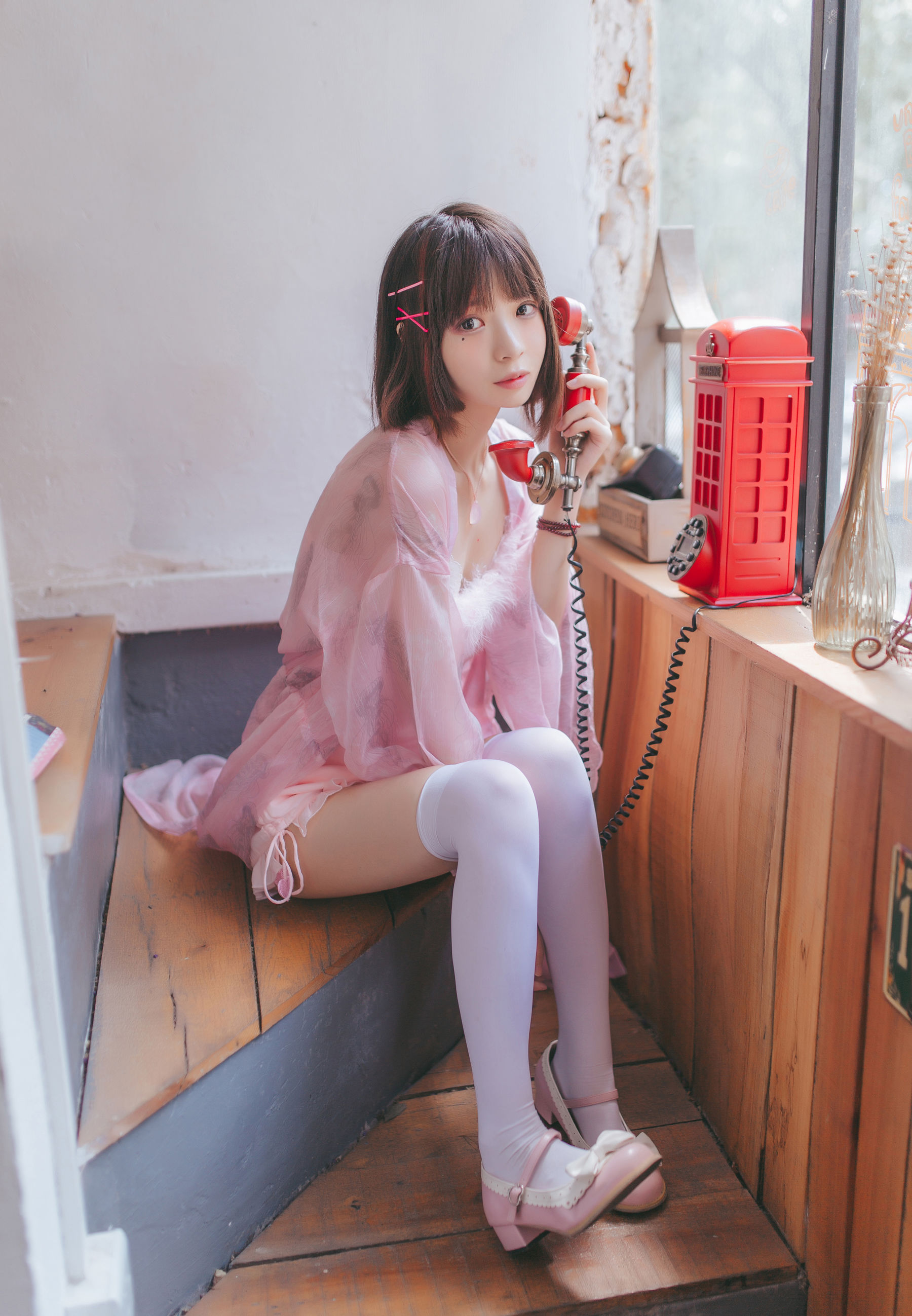 [萝莉COS] 疯猫ss《水手服和睡衣》 Cosplay-第53张