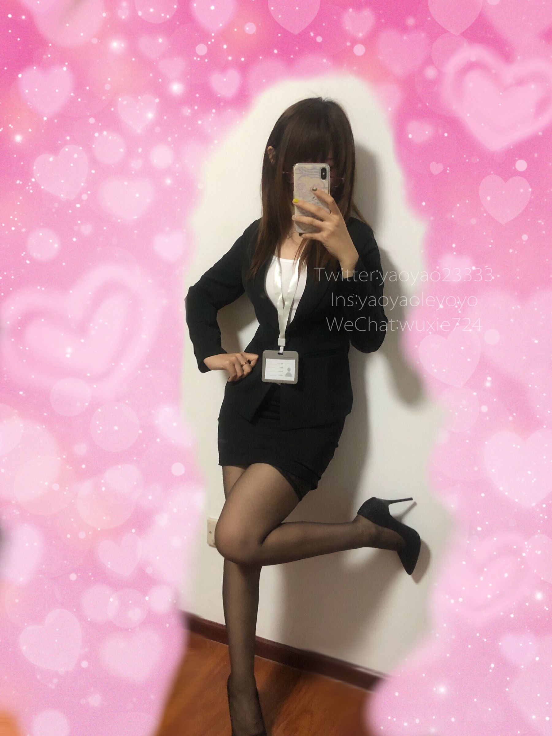 [萝莉COS] 摇摇乐yoyo – 小秘书丝 Cosplay-第5张