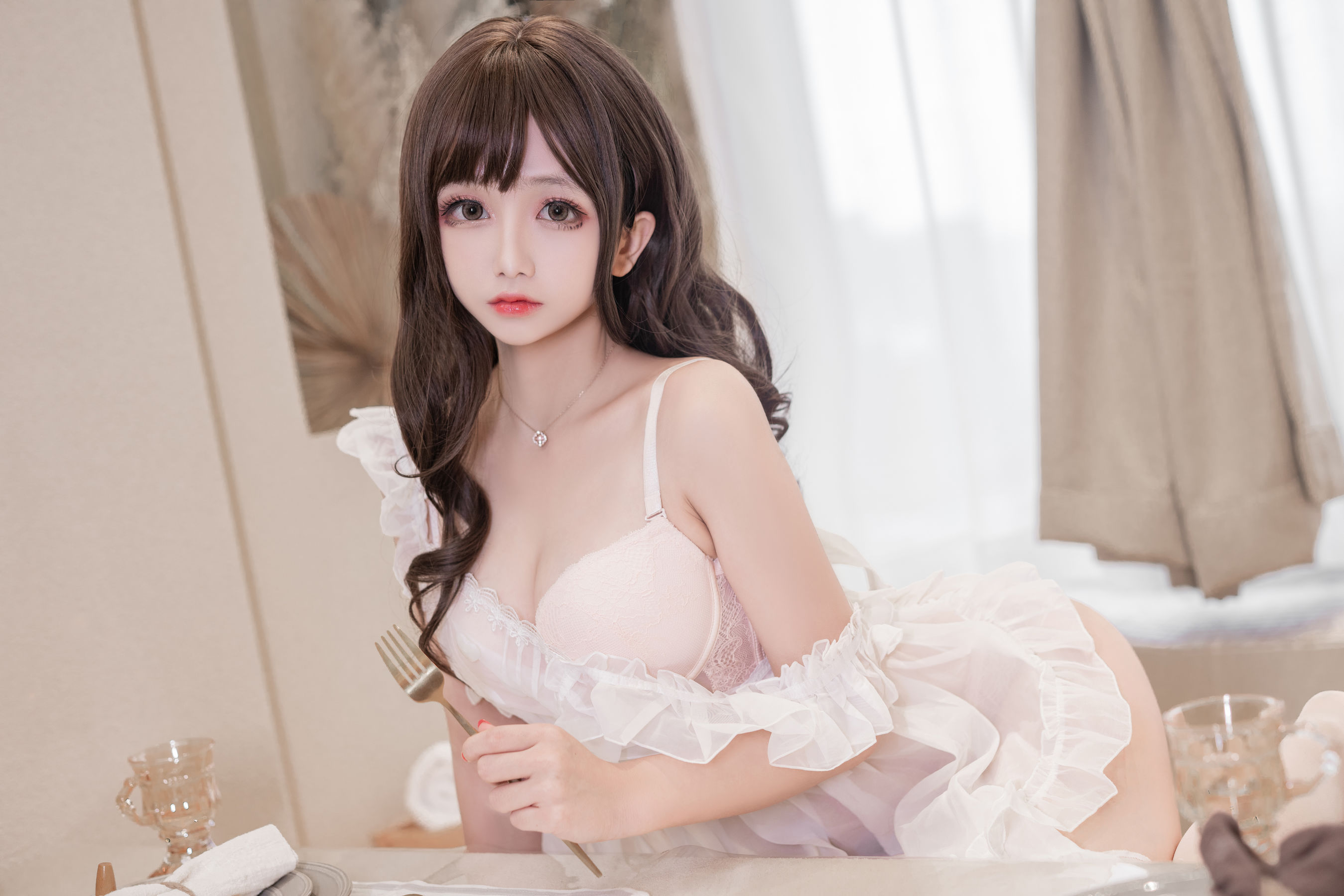 Cosplay日奈娇 – 围裙人妻 Cosplay-第11张