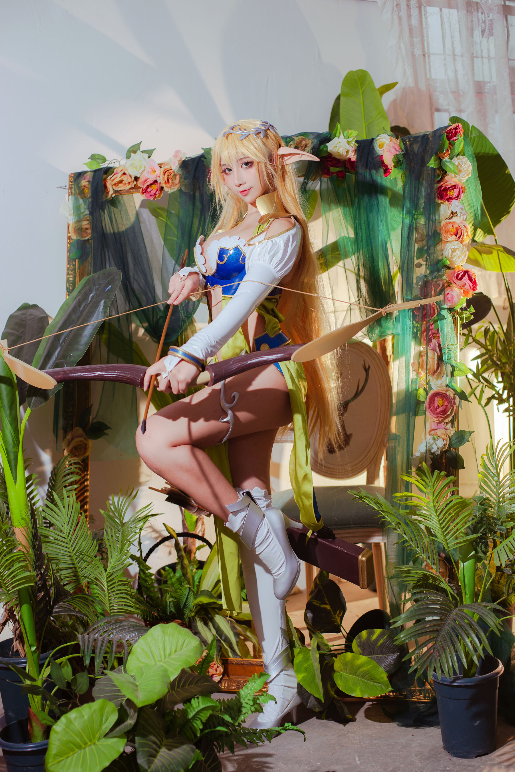 动漫博主九曲Jean – 精灵村 Cosplay-第4张