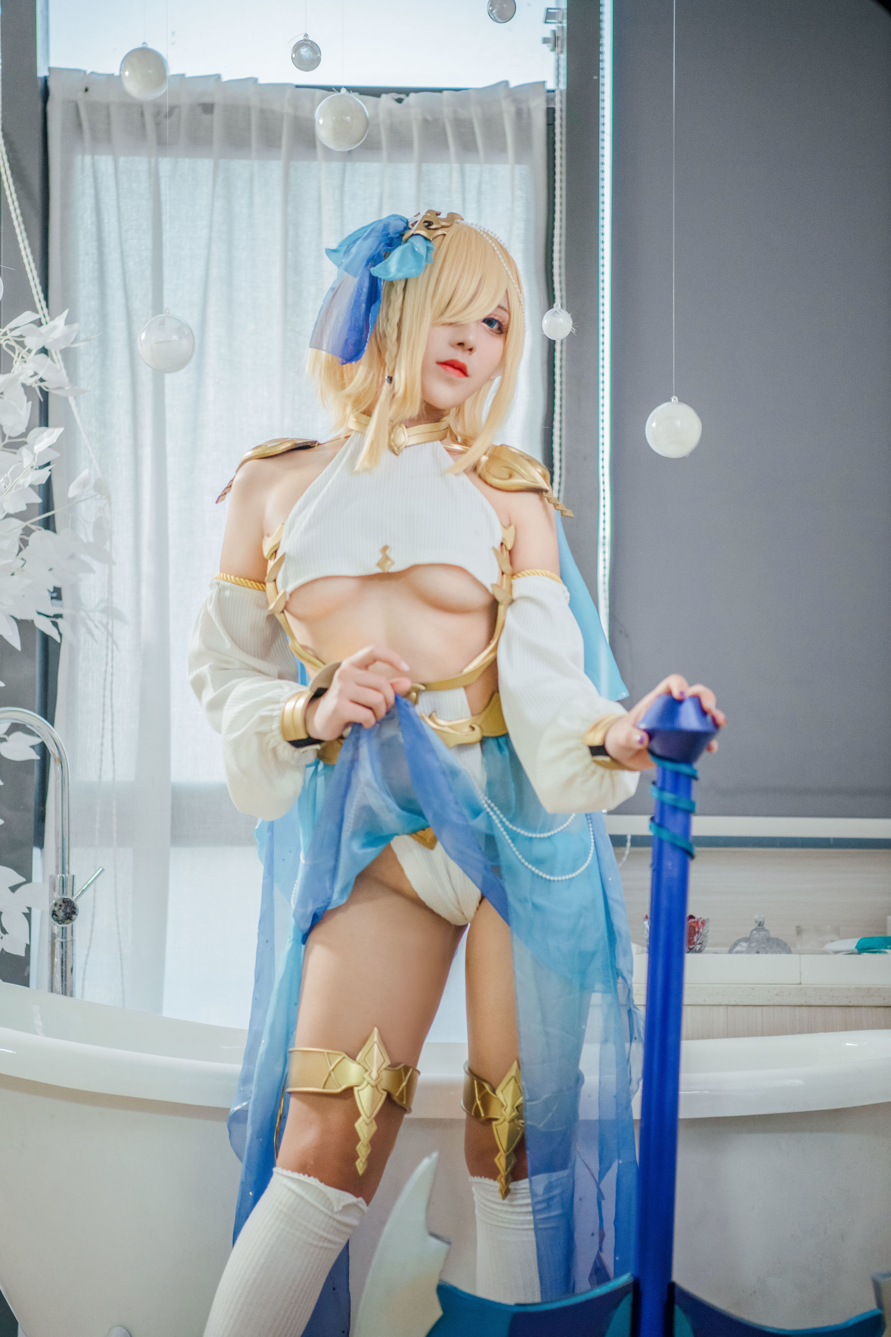 动漫博主九曲Jean – 精灵村 Cosplay-第1张