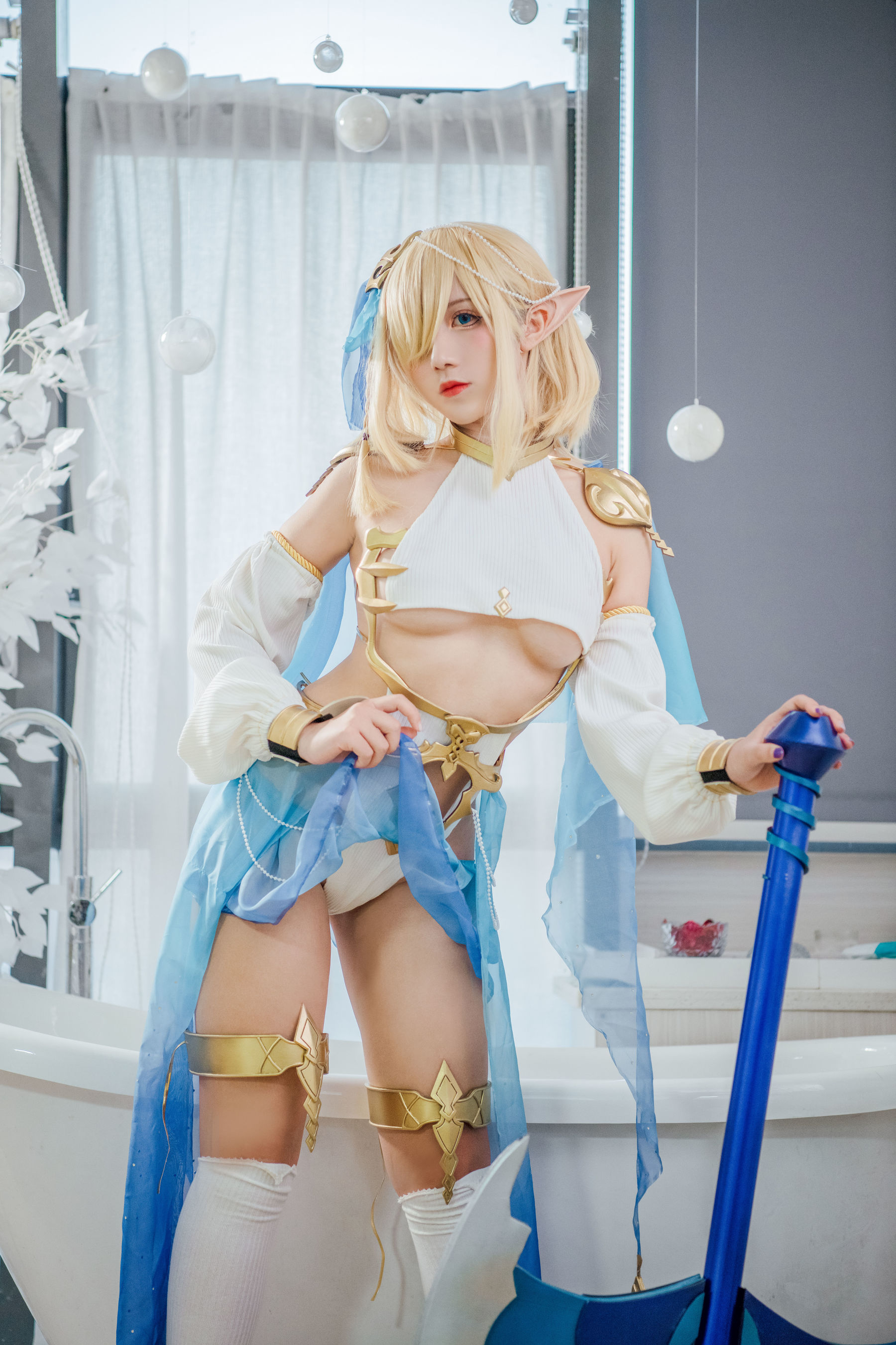 动漫博主九曲Jean – 精灵村 Cosplay-第74张