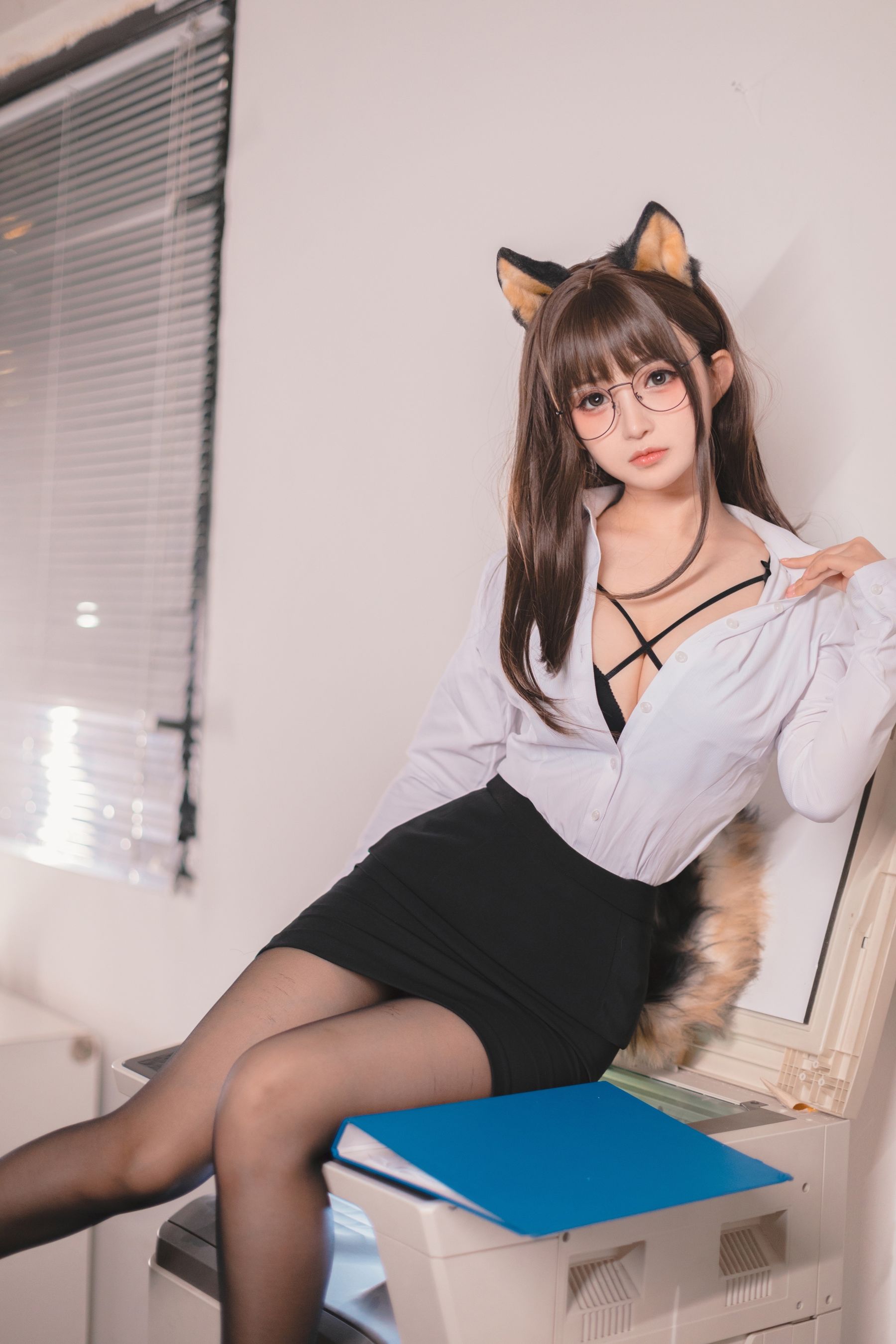 桜井宁宁 – 柴犬OL Cosplay-第55张