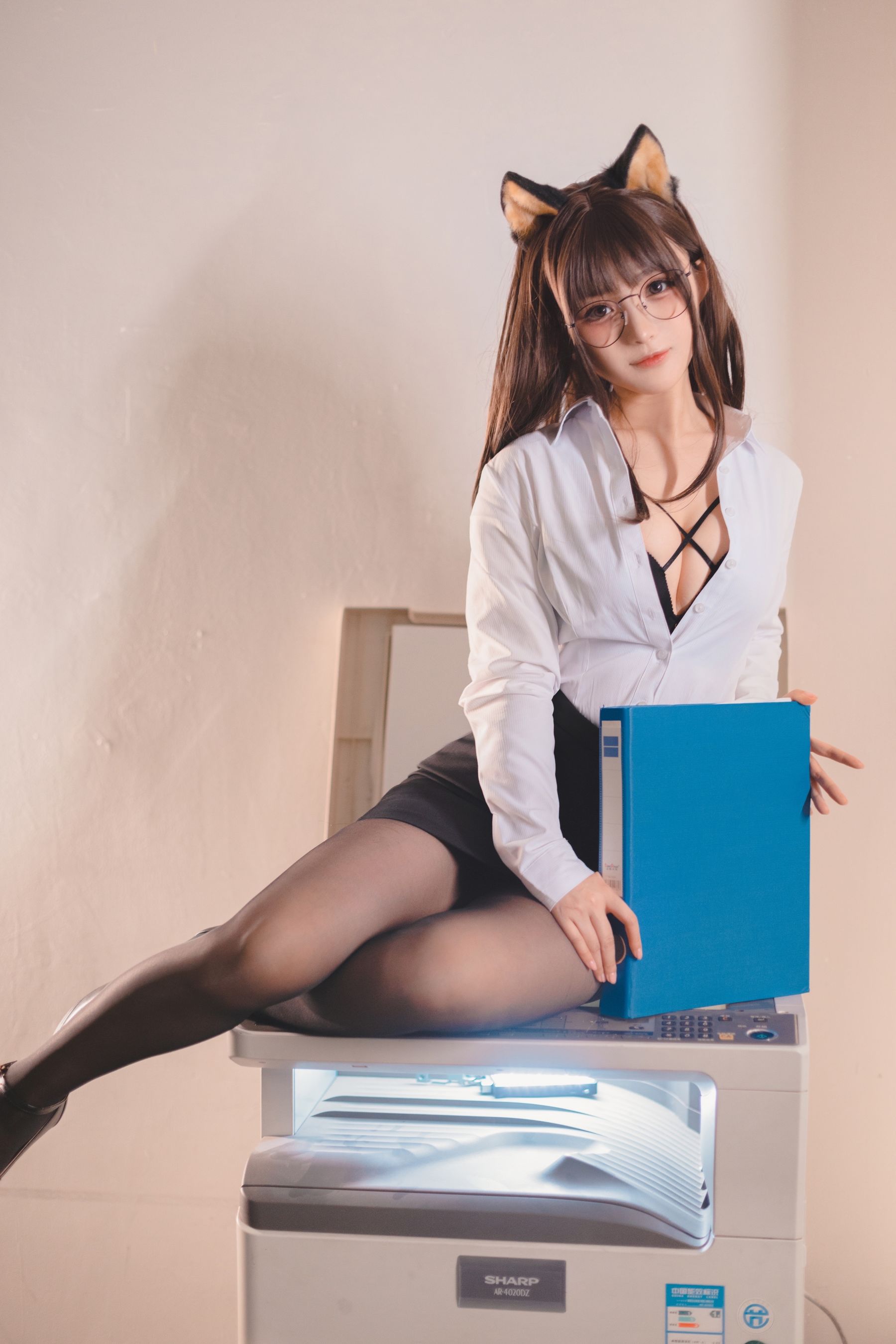 桜井宁宁 – 柴犬OL Cosplay-第56张