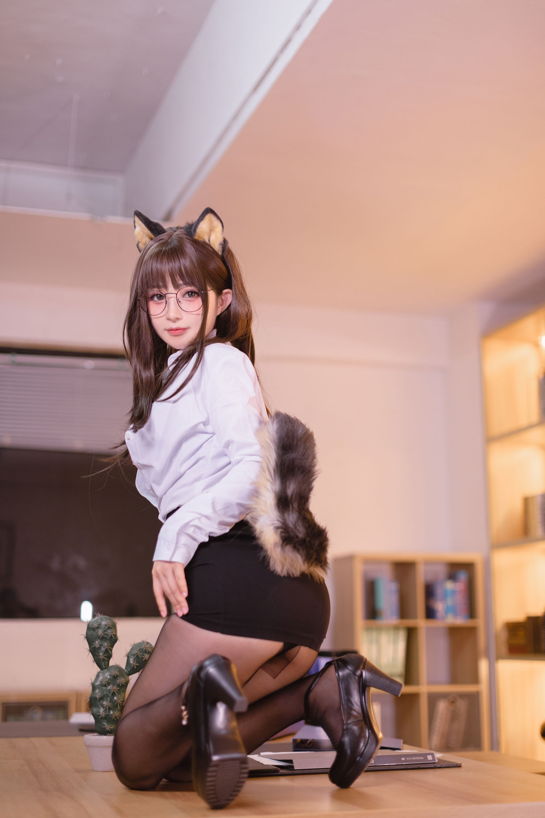 桜井宁宁 – 柴犬OL Cosplay-第48张