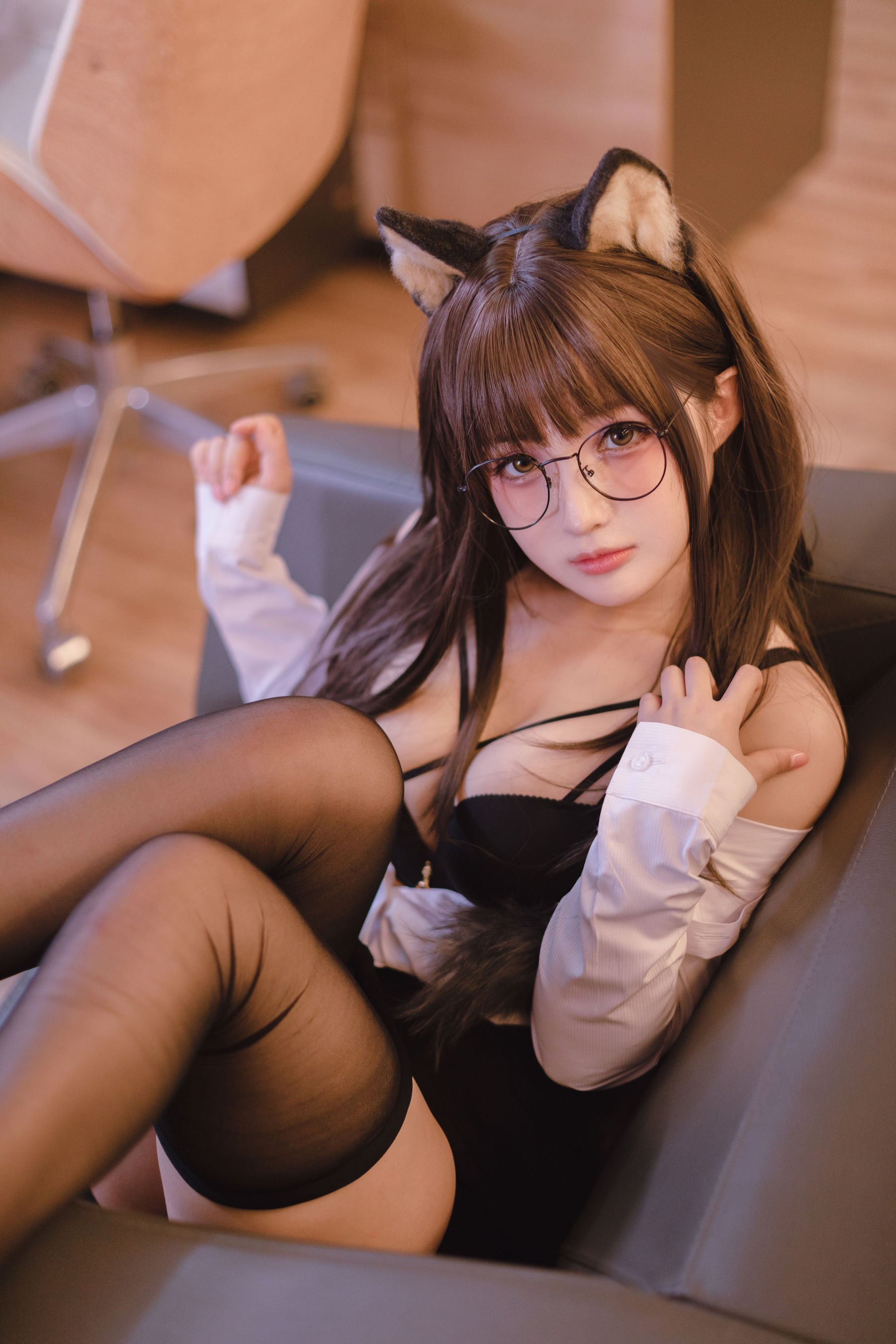 桜井宁宁 – 柴犬OL Cosplay-第9张