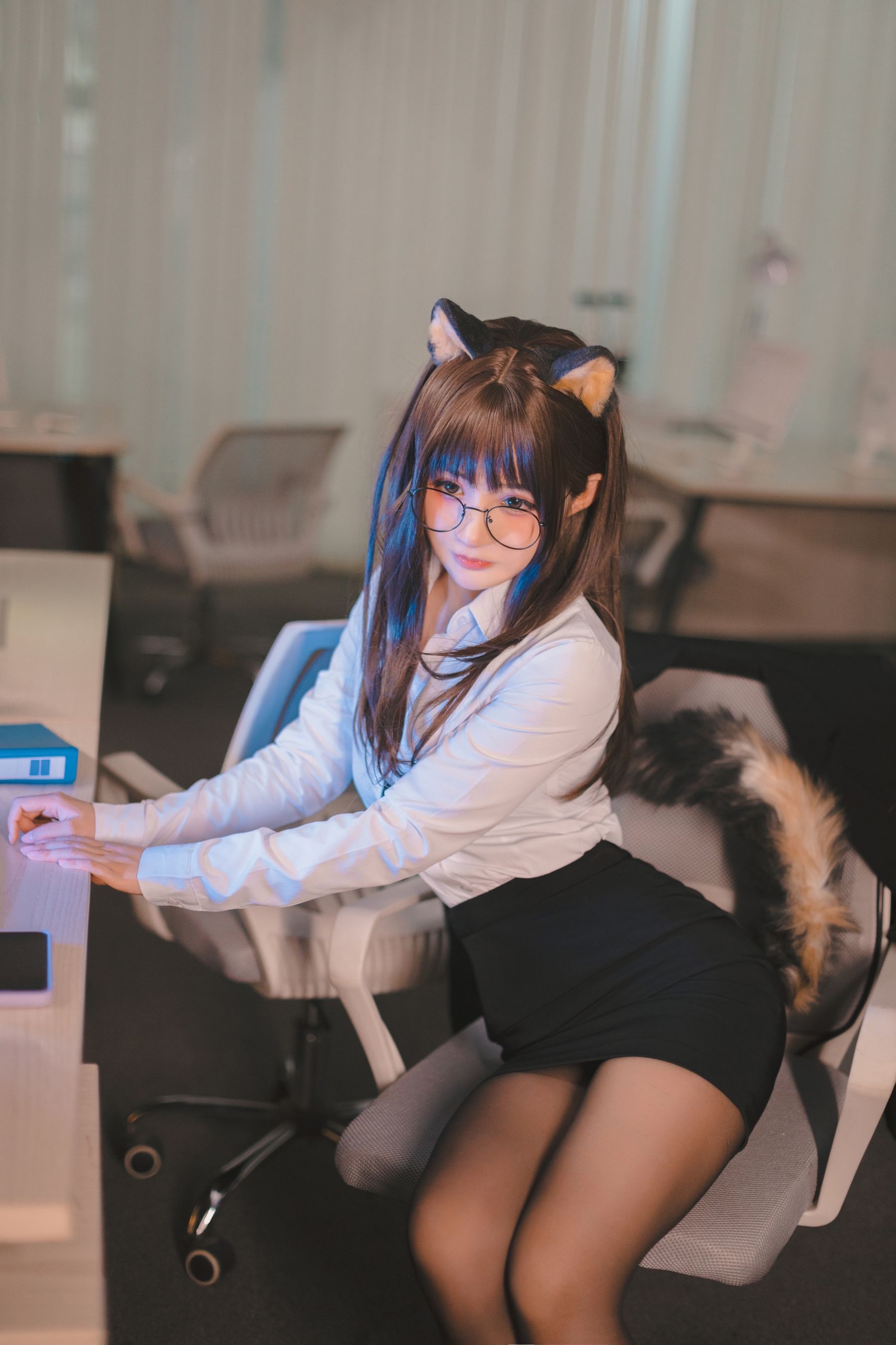 桜井宁宁 – 柴犬OL Cosplay-第8张