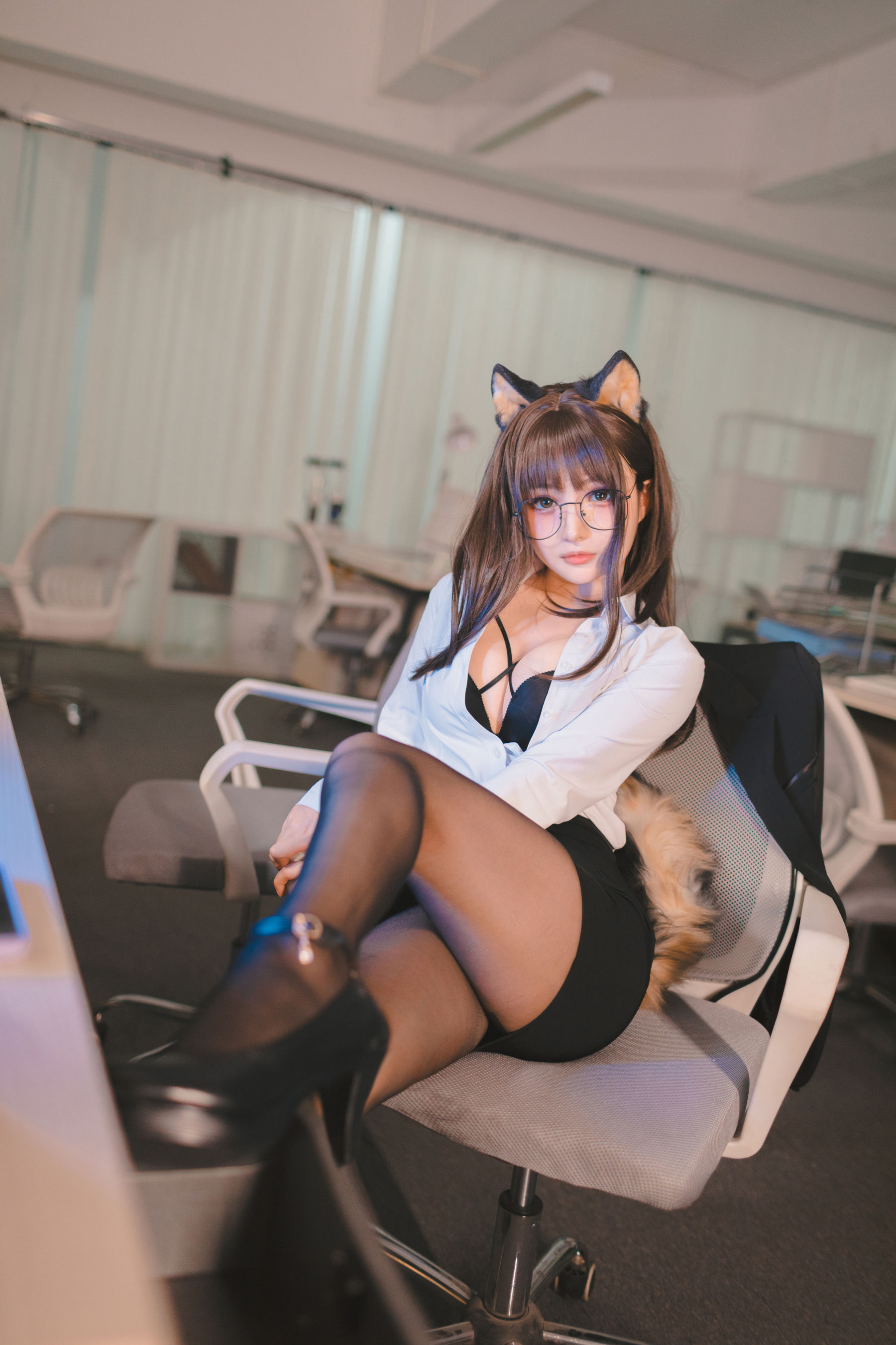桜井宁宁 – 柴犬OL Cosplay-第31张