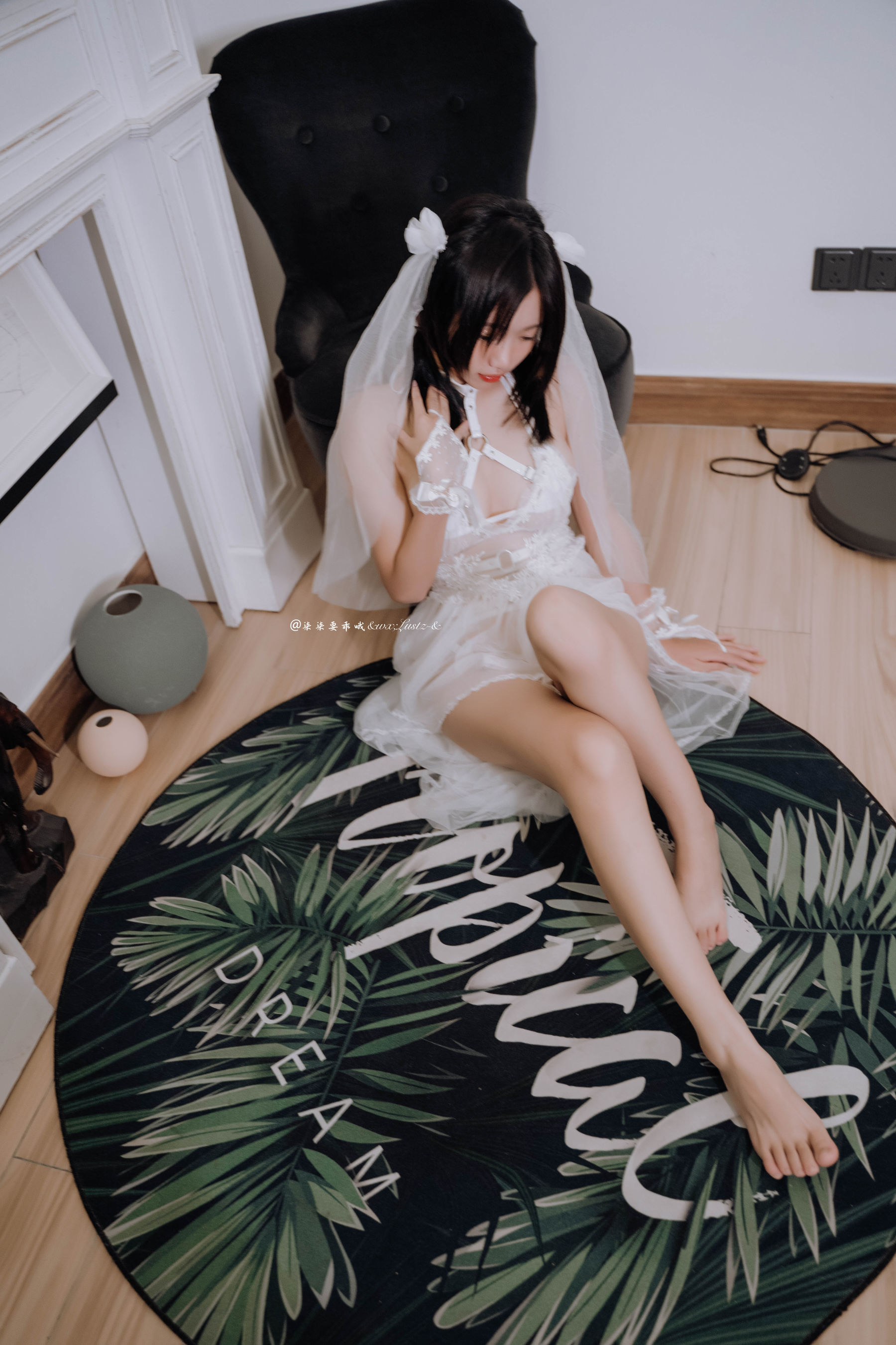 动漫博主柒柒要乖哦 – 婚纱 Cosplay-第48张