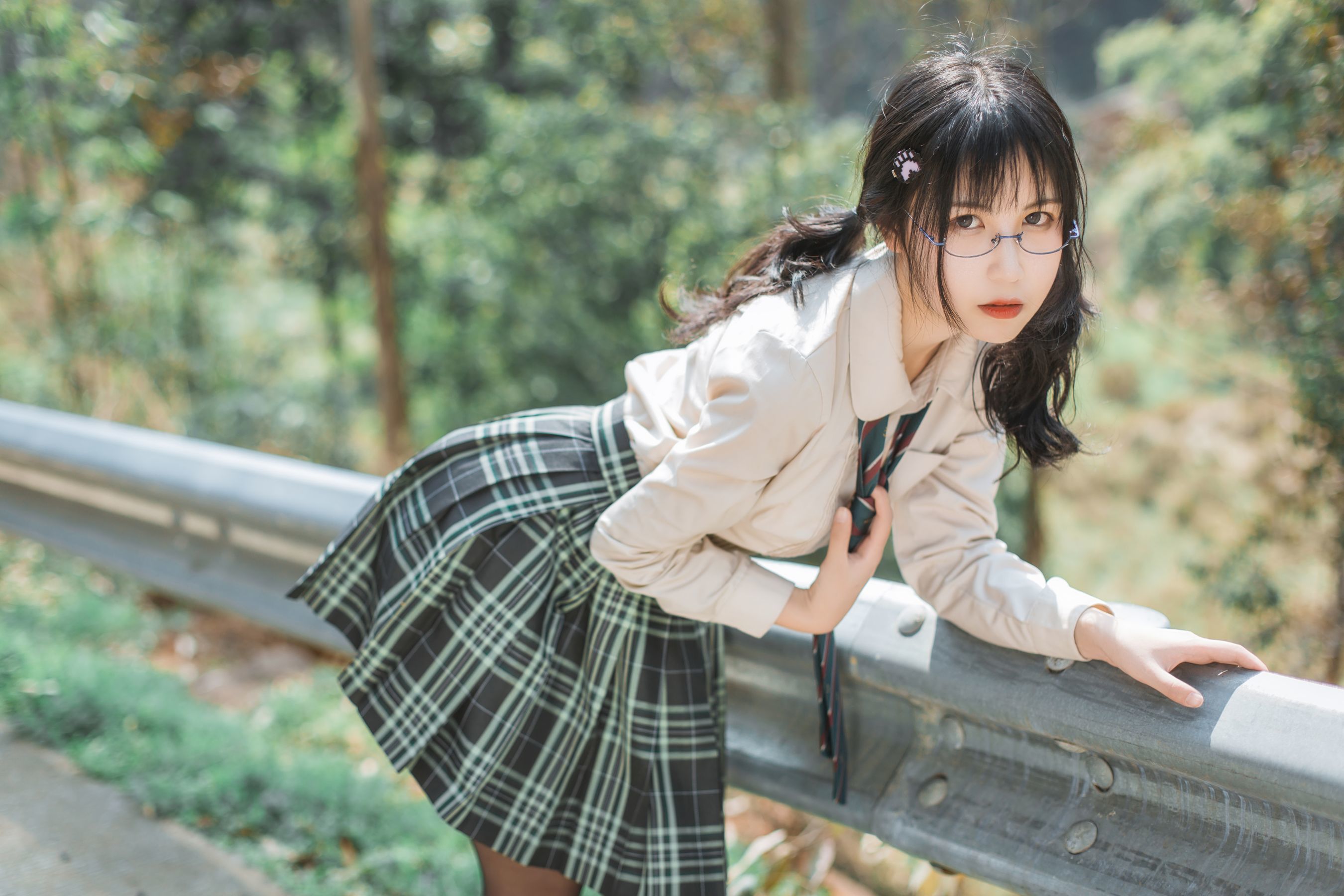 [萝莉COS] 逐月su – 乡间小路 Cosplay-第35张