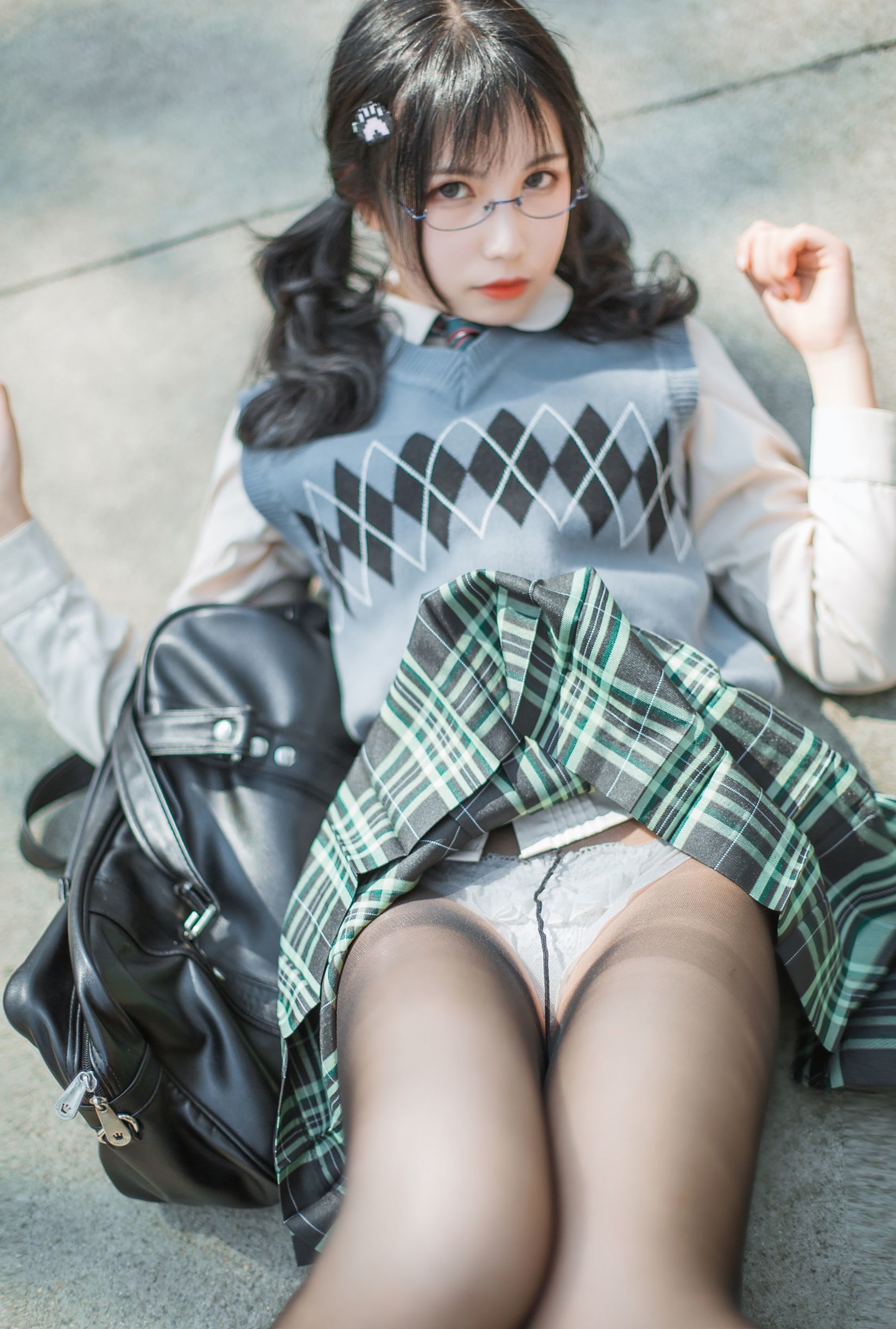 [萝莉COS] 逐月su – 乡间小路 Cosplay-第5张