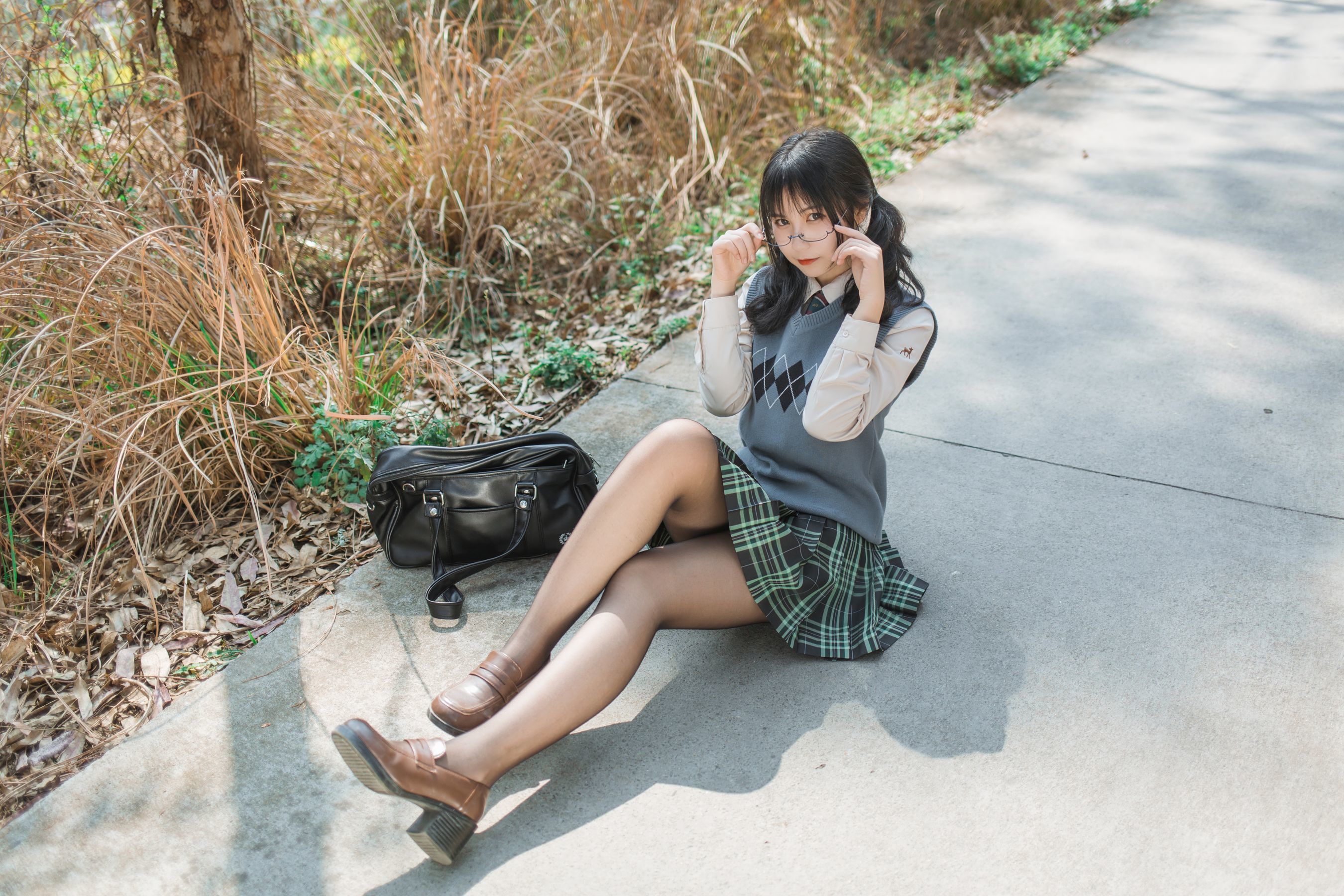 [萝莉COS] 逐月su – 乡间小路 Cosplay-第34张