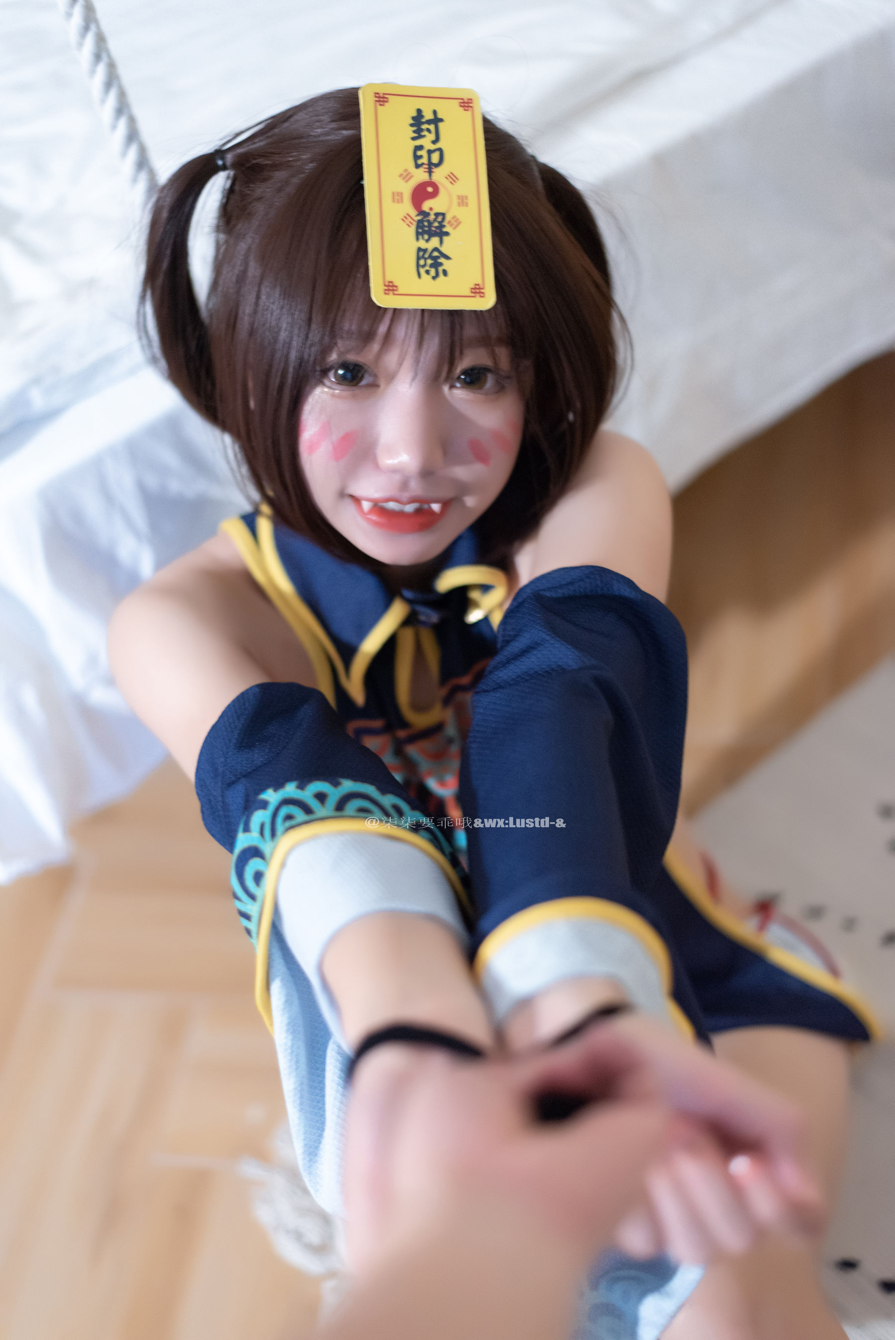 动漫博主柒柒要乖哦 – 小僵尸 Cosplay-第34张