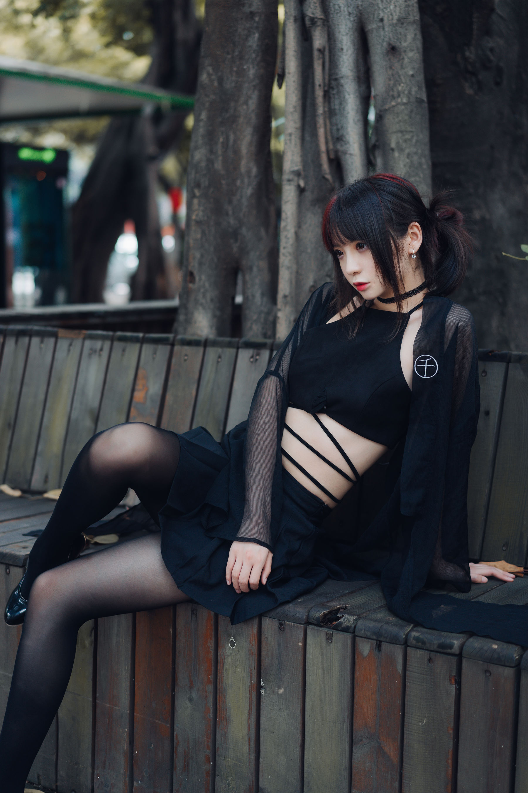 [萝莉COS] 疯猫ss《叛逆青春少女》 Cosplay-第4张