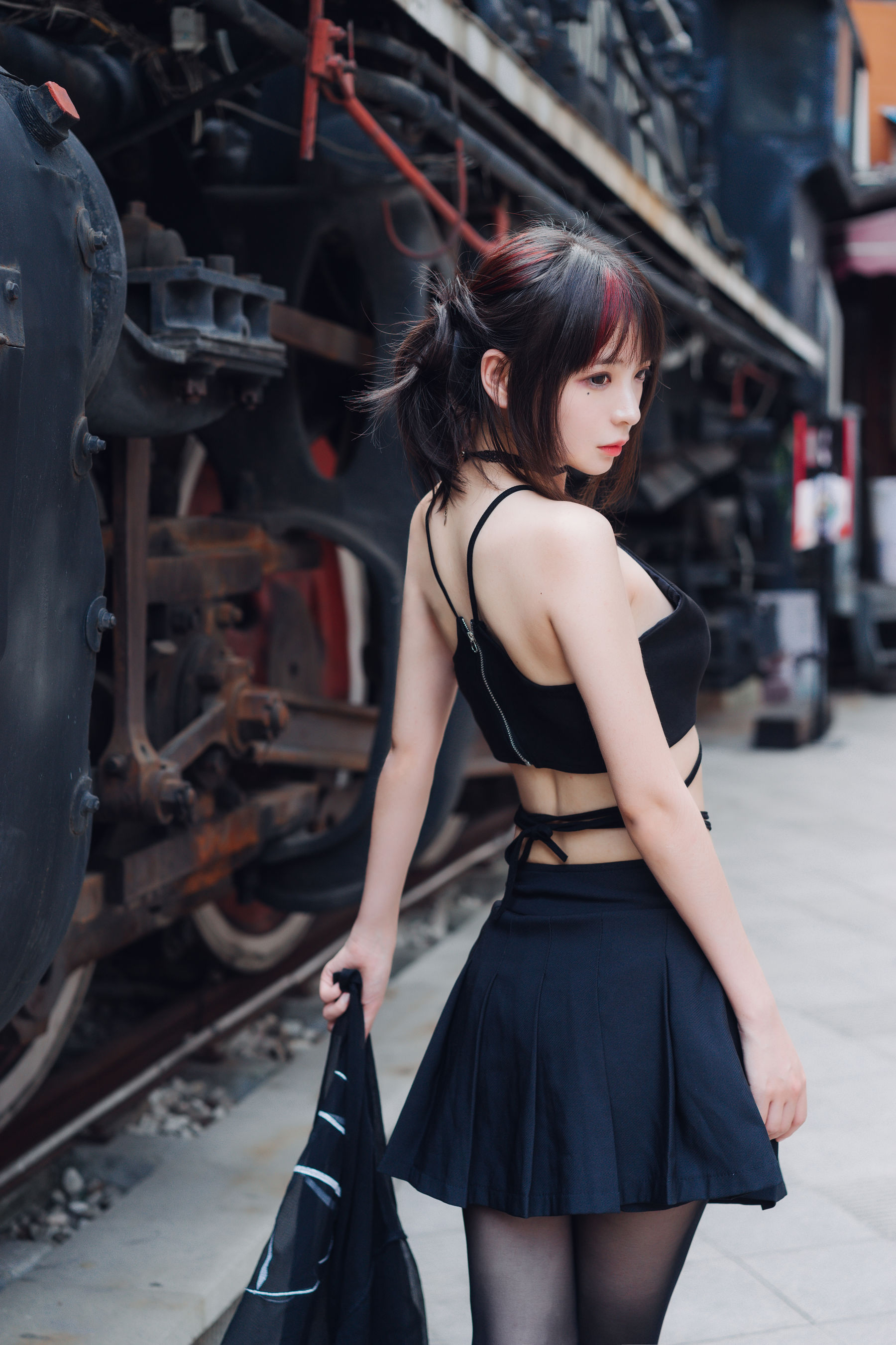 [萝莉COS] 疯猫ss《叛逆青春少女》 Cosplay-第8张