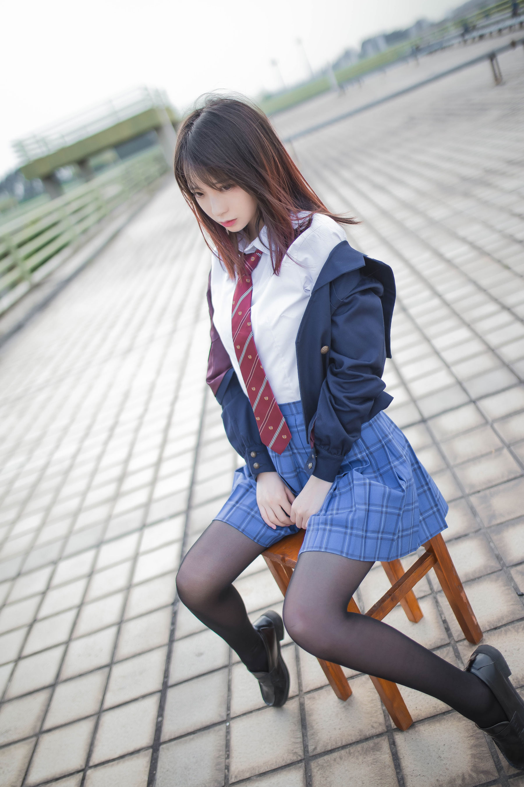 [萝莉COS] 疯猫ss《叛逆青春少女》 Cosplay-第11张