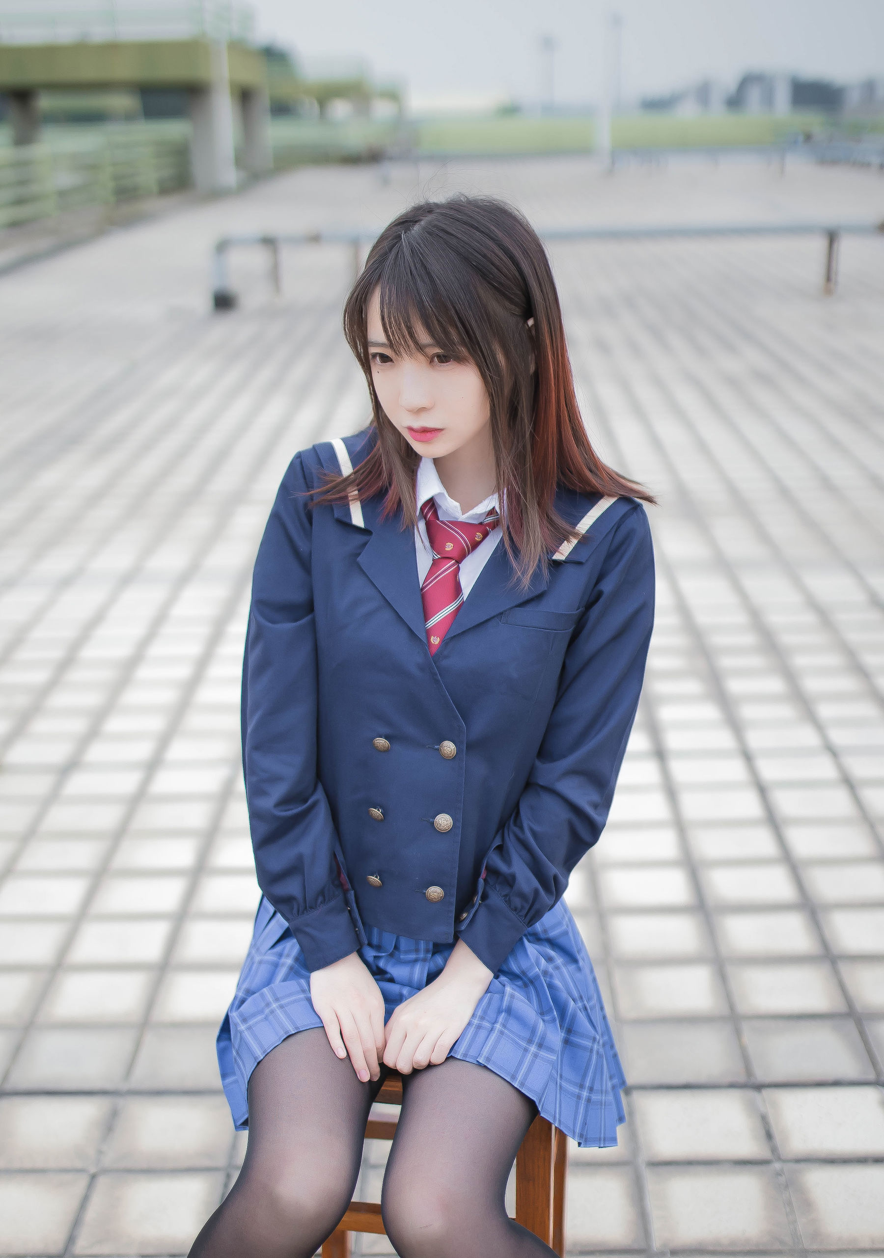 [萝莉COS] 疯猫ss《叛逆青春少女》 Cosplay-第1张