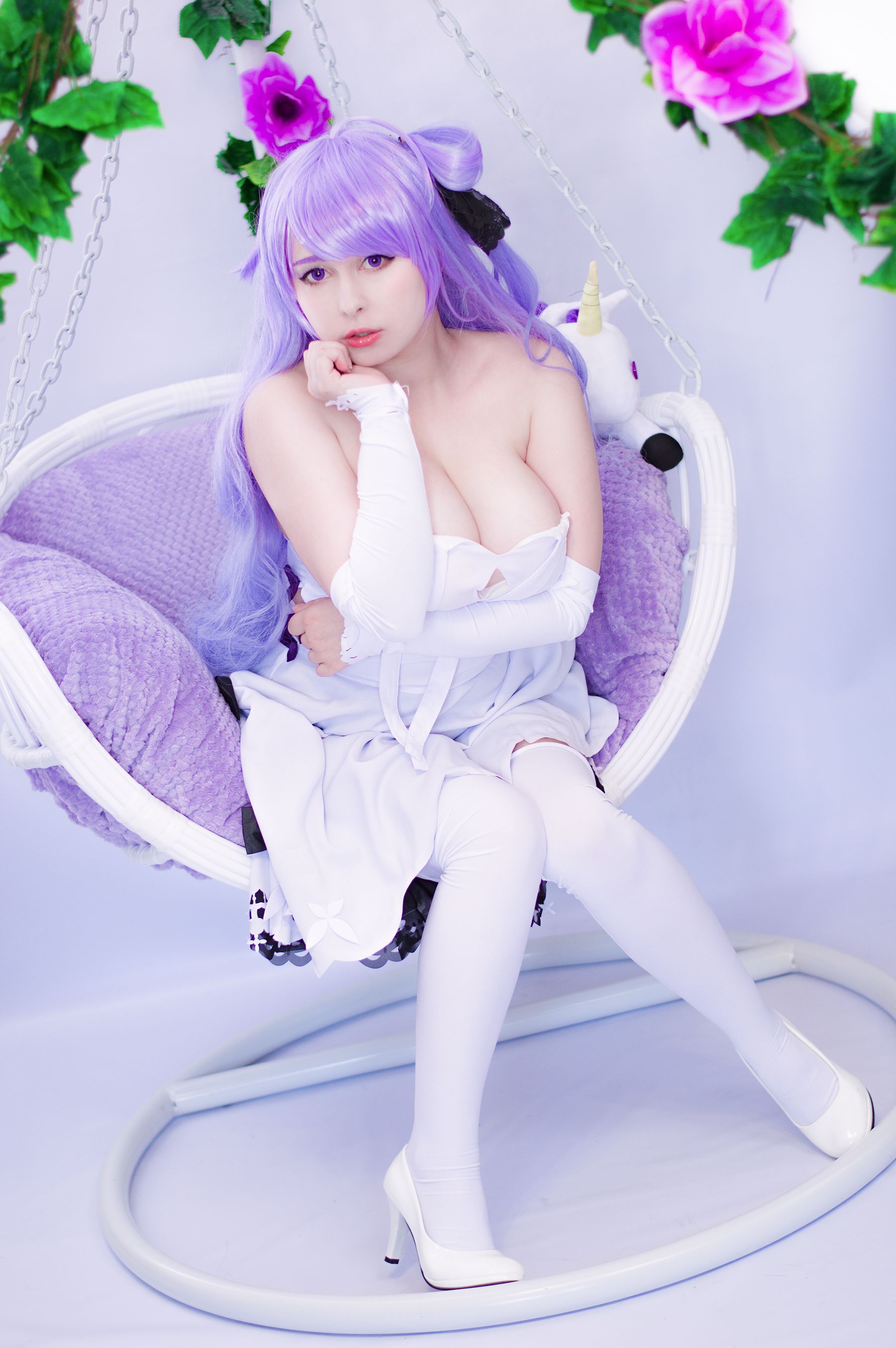 Yoshinobi – Unicorn (Azur Lane) Cosplay-第2张
