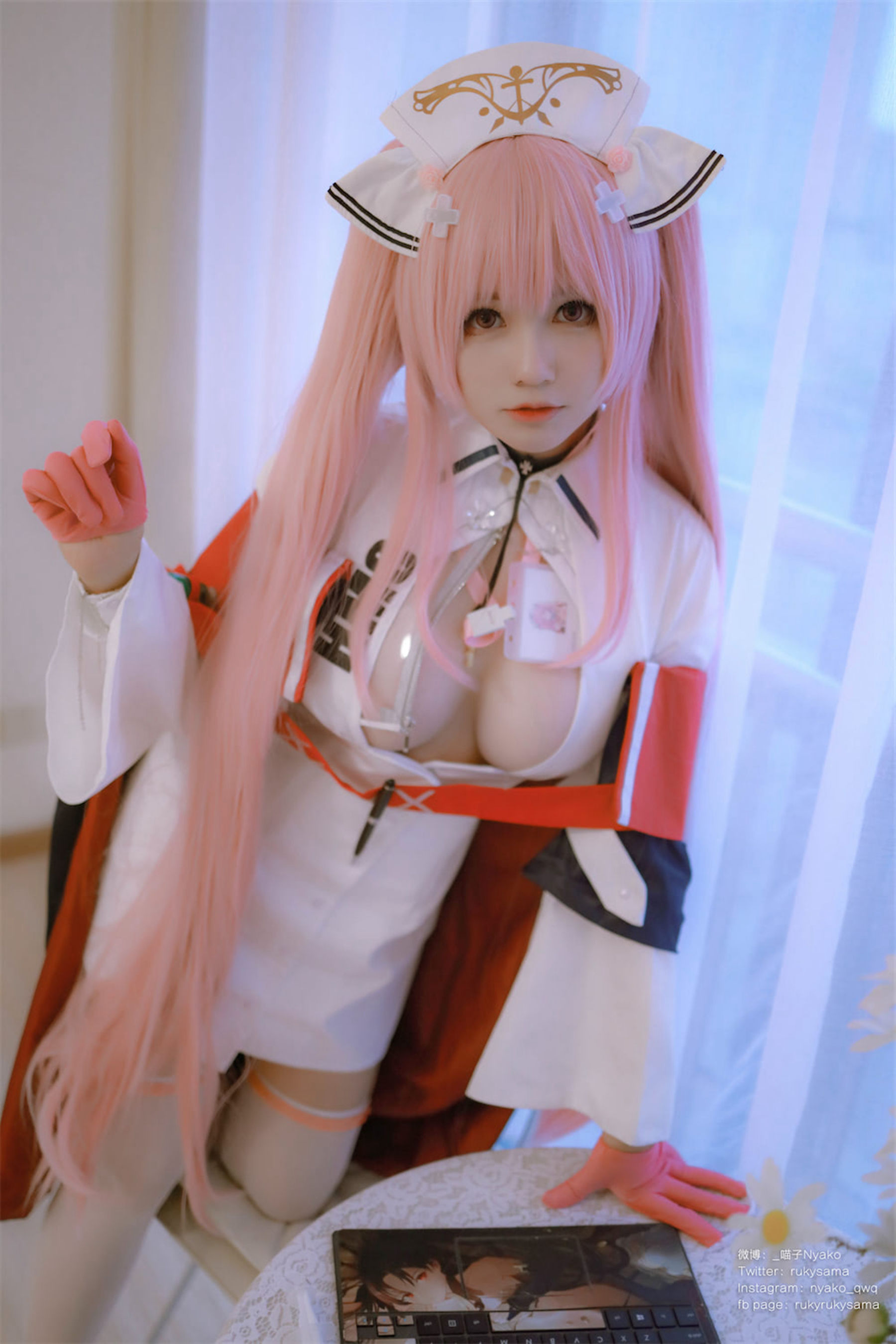 萌妹子Nyako喵子 – 英仙座护士 Cosplay-第26张