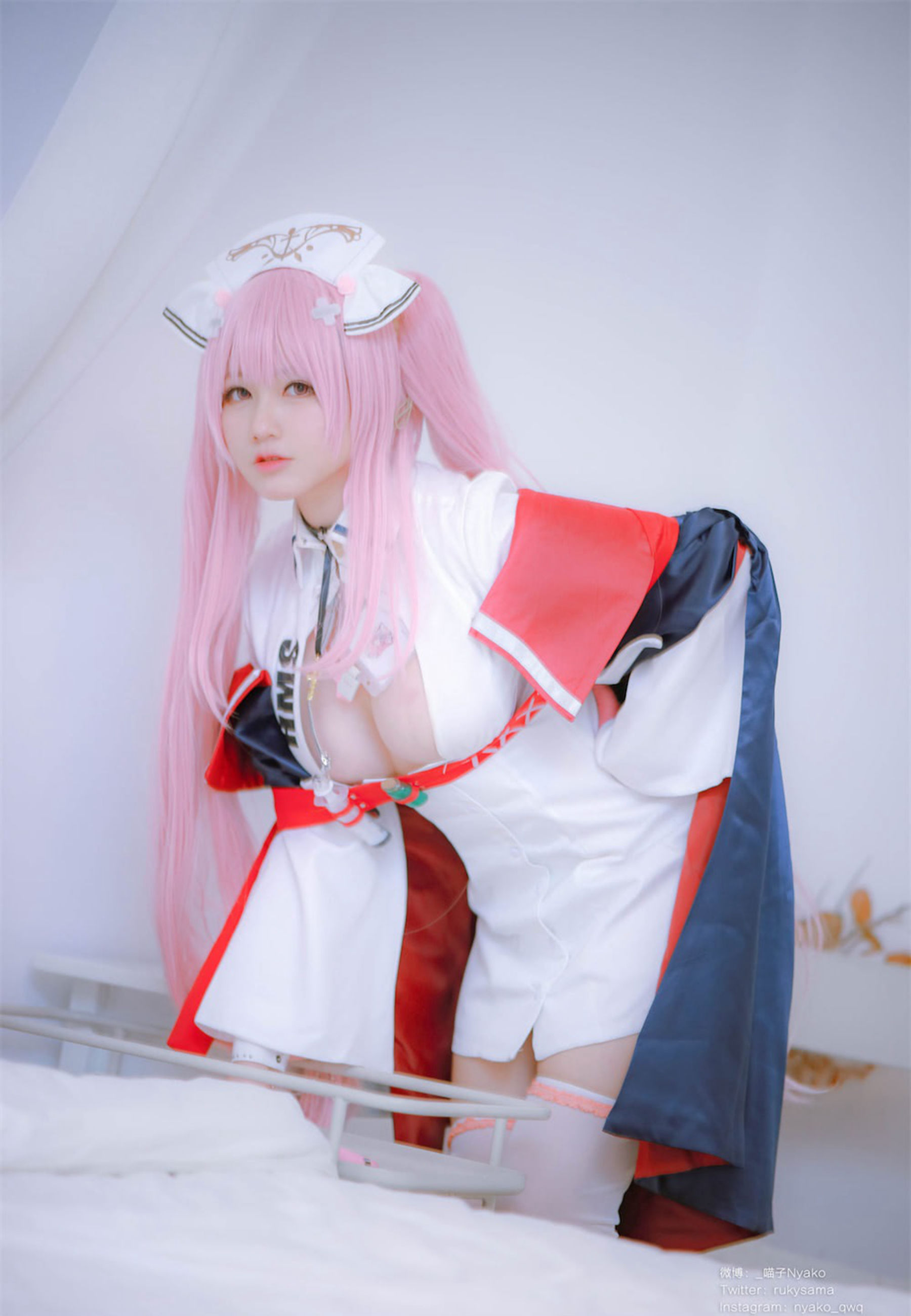 萌妹子Nyako喵子 – 英仙座护士 Cosplay-第24张