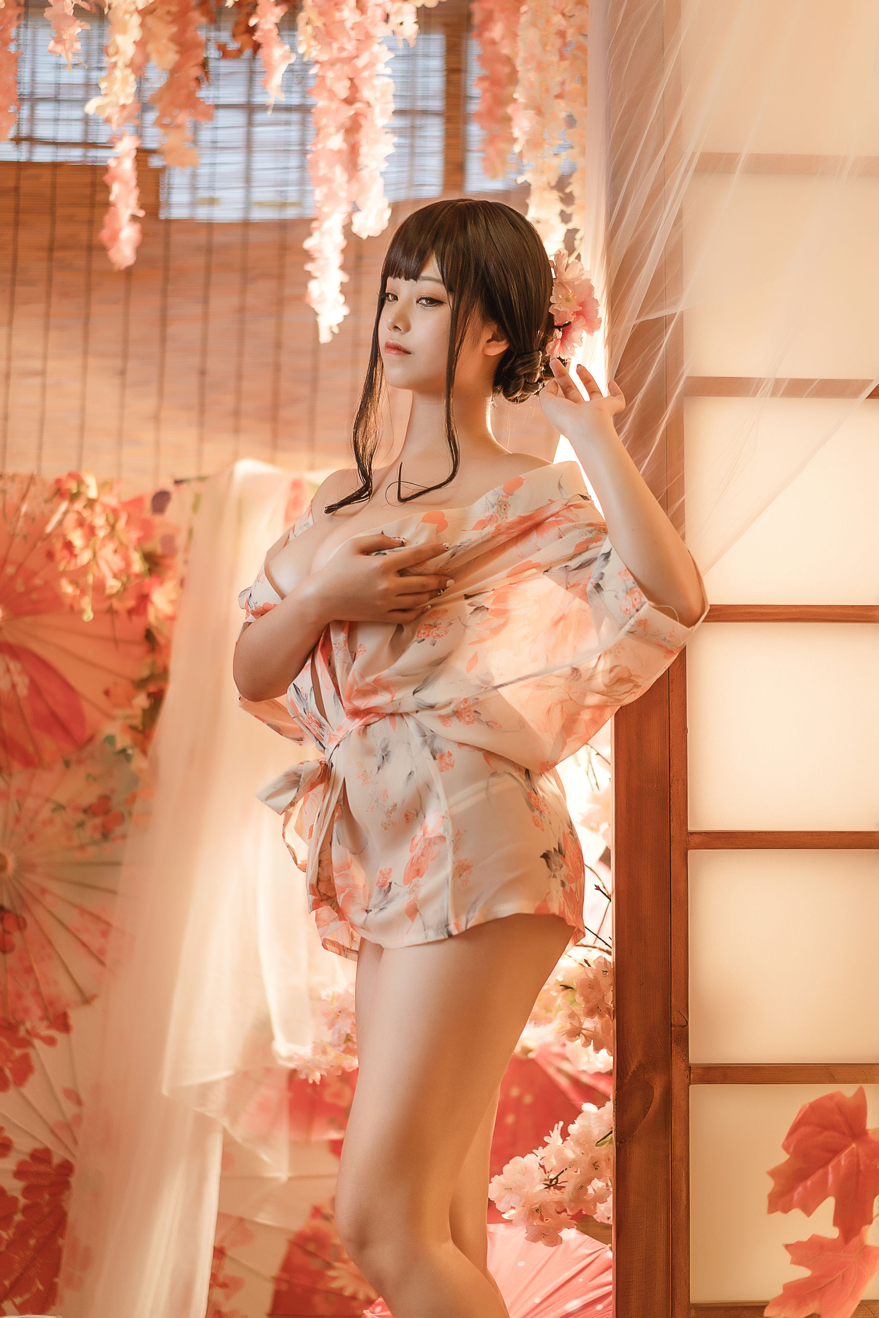 萌系小姐姐蜜汁猫裘 – 浴娘2 Cosplay-第9张
