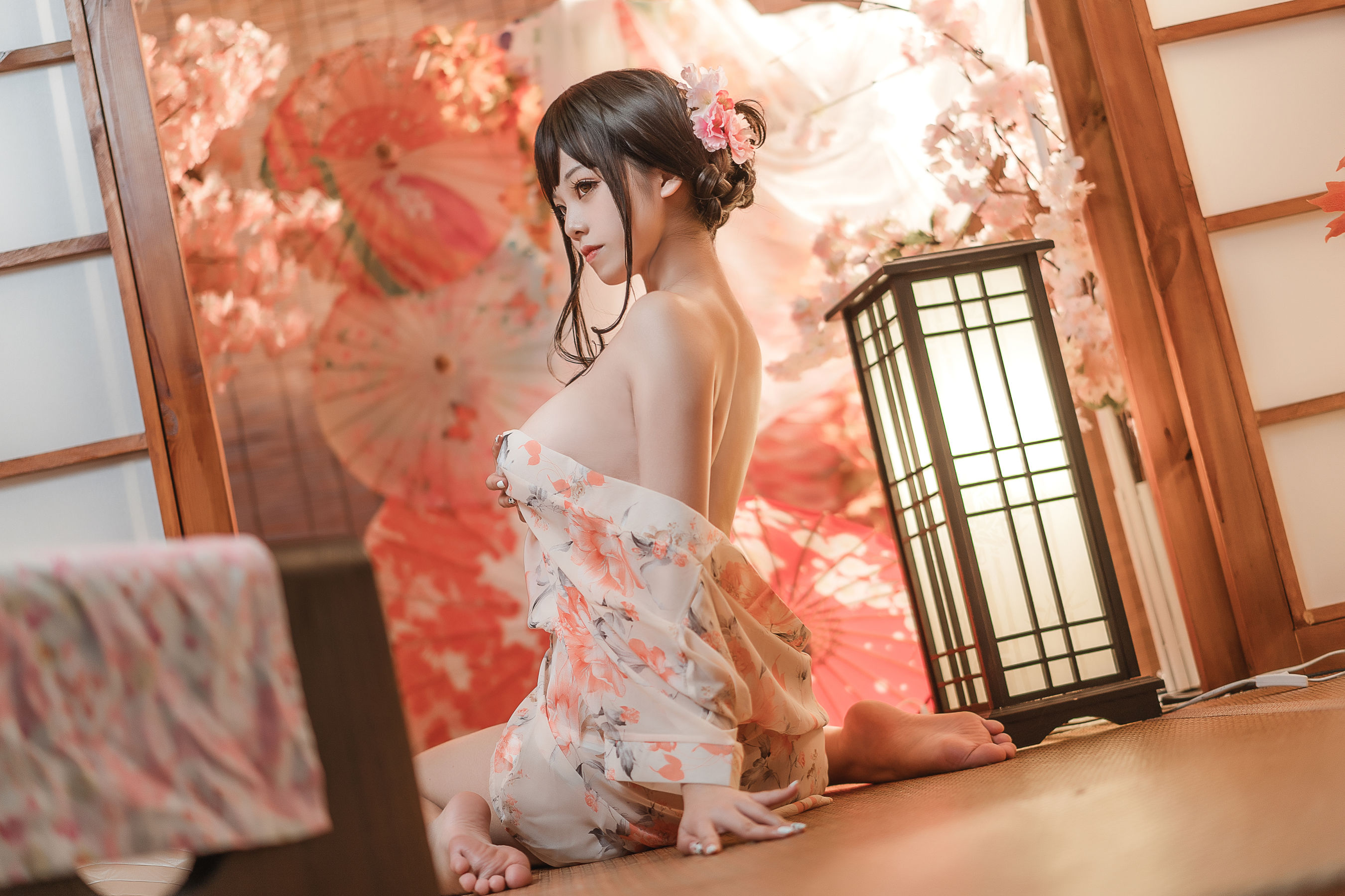 萌系小姐姐蜜汁猫裘 – 浴娘2 Cosplay-第26张