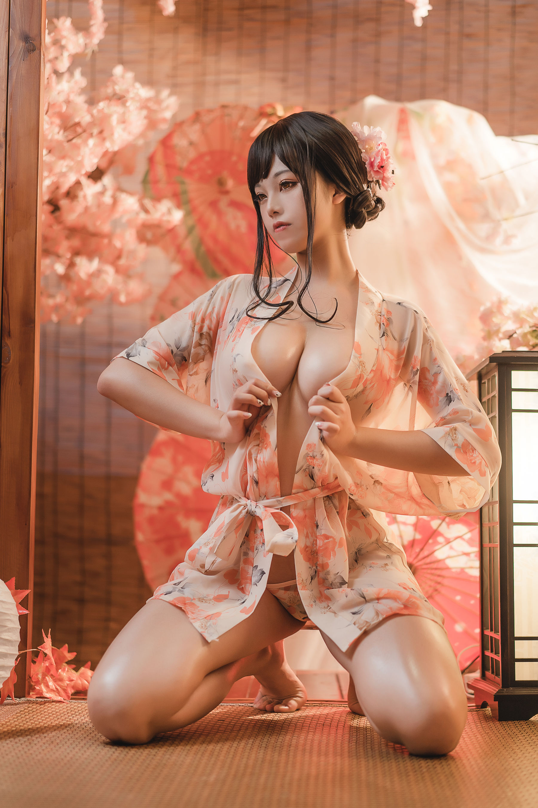 萌系小姐姐蜜汁猫裘 – 浴娘2 Cosplay-第4张