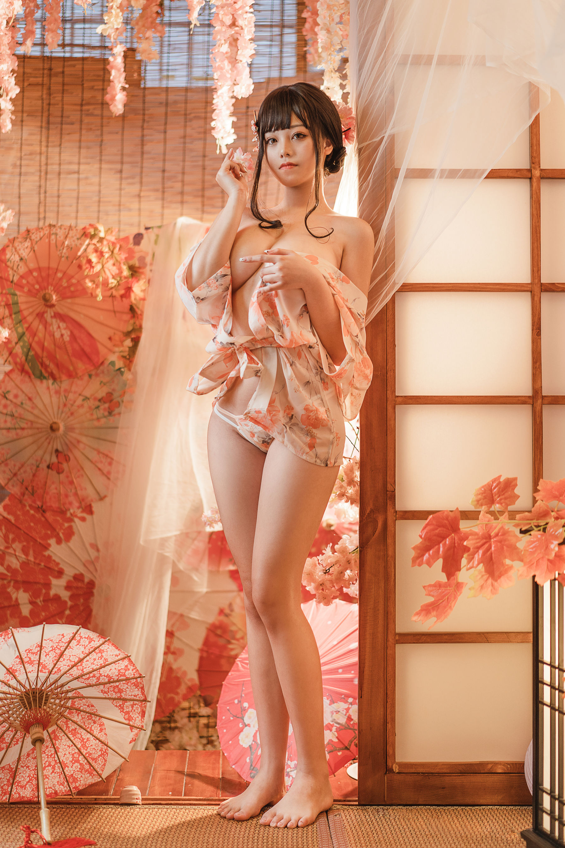 萌系小姐姐蜜汁猫裘 – 浴娘2 Cosplay-第6张