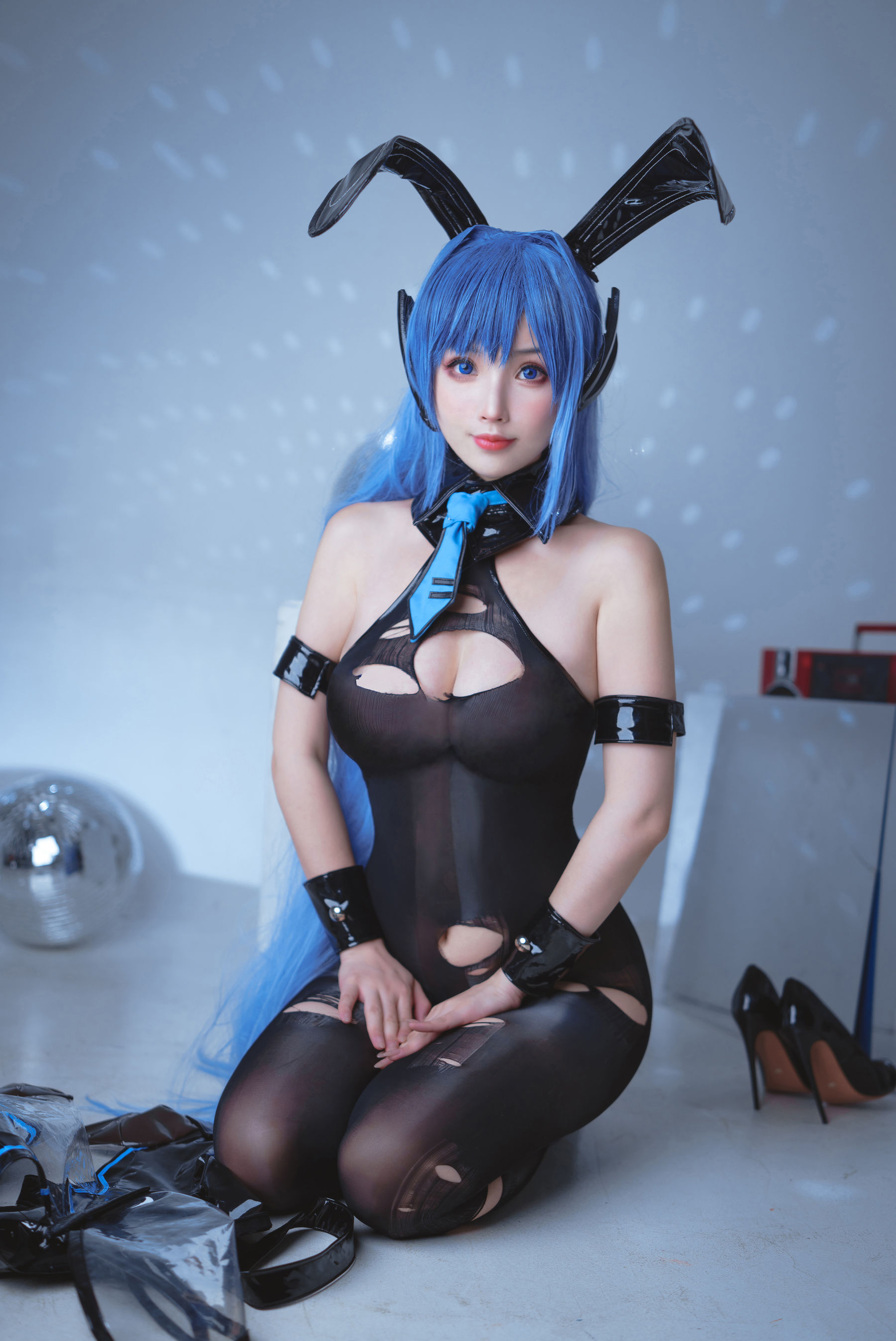 COS福利rioko凉凉子 – 花园兔女郎 Cosplay-第32张