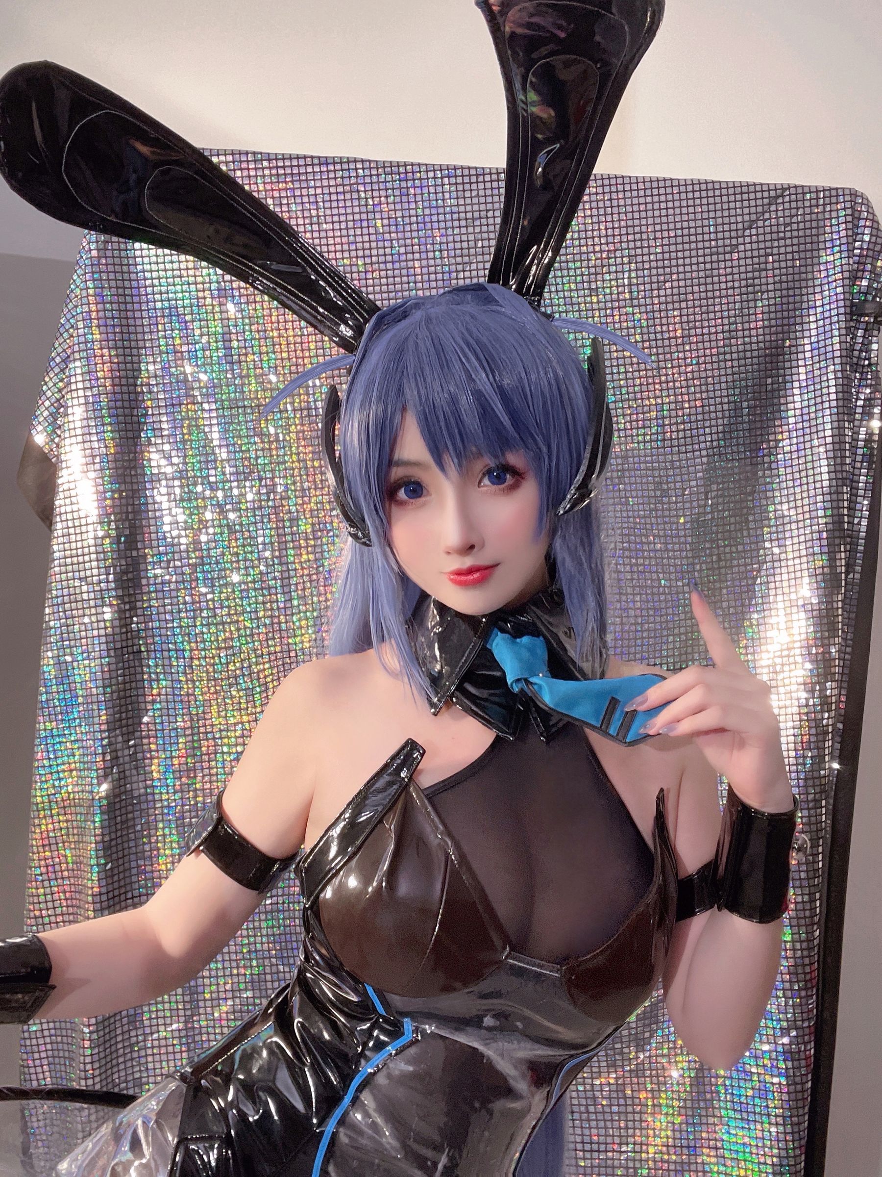 COS福利rioko凉凉子 – 花园兔女郎 Cosplay-第17张