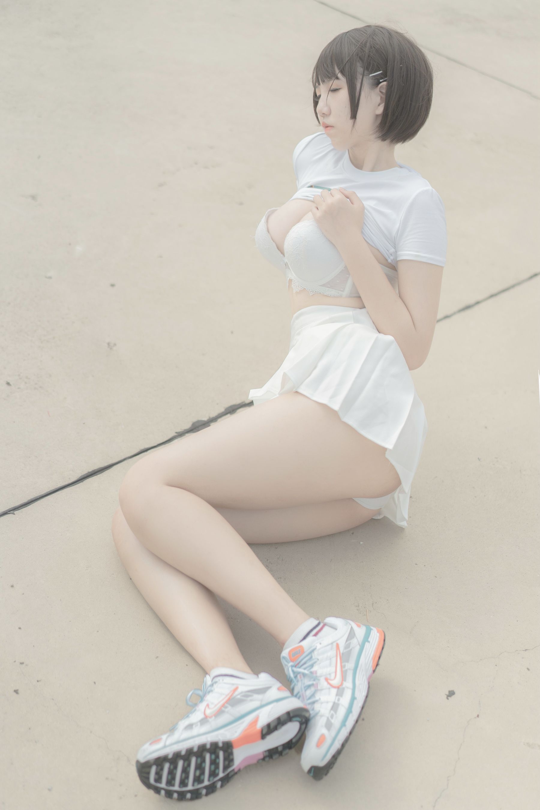 鬼马少女阿薰kaOri – 天台 Cosplay-第45张