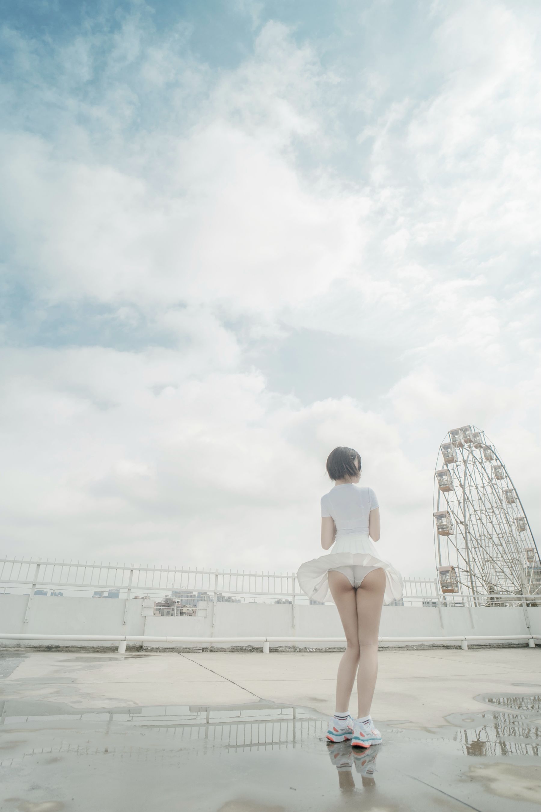 鬼马少女阿薰kaOri – 天台 Cosplay-第32张