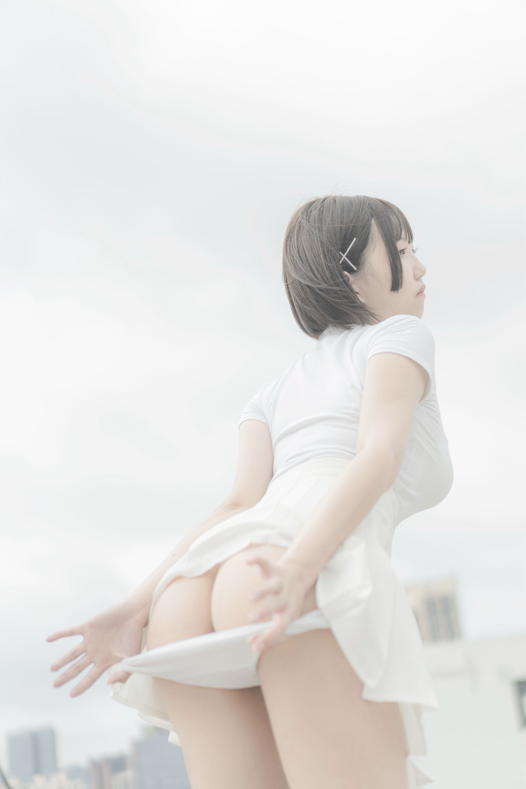 鬼马少女阿薰kaOri – 天台 Cosplay-第30张