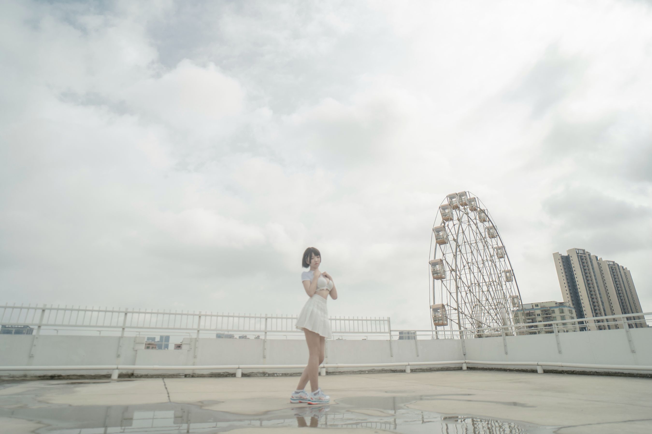 鬼马少女阿薰kaOri – 天台 Cosplay-第79张