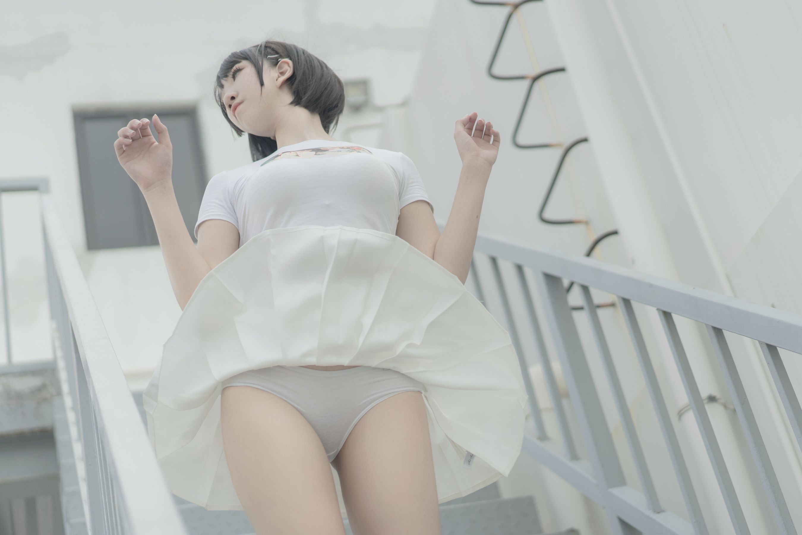鬼马少女阿薰kaOri – 天台 Cosplay-第68张